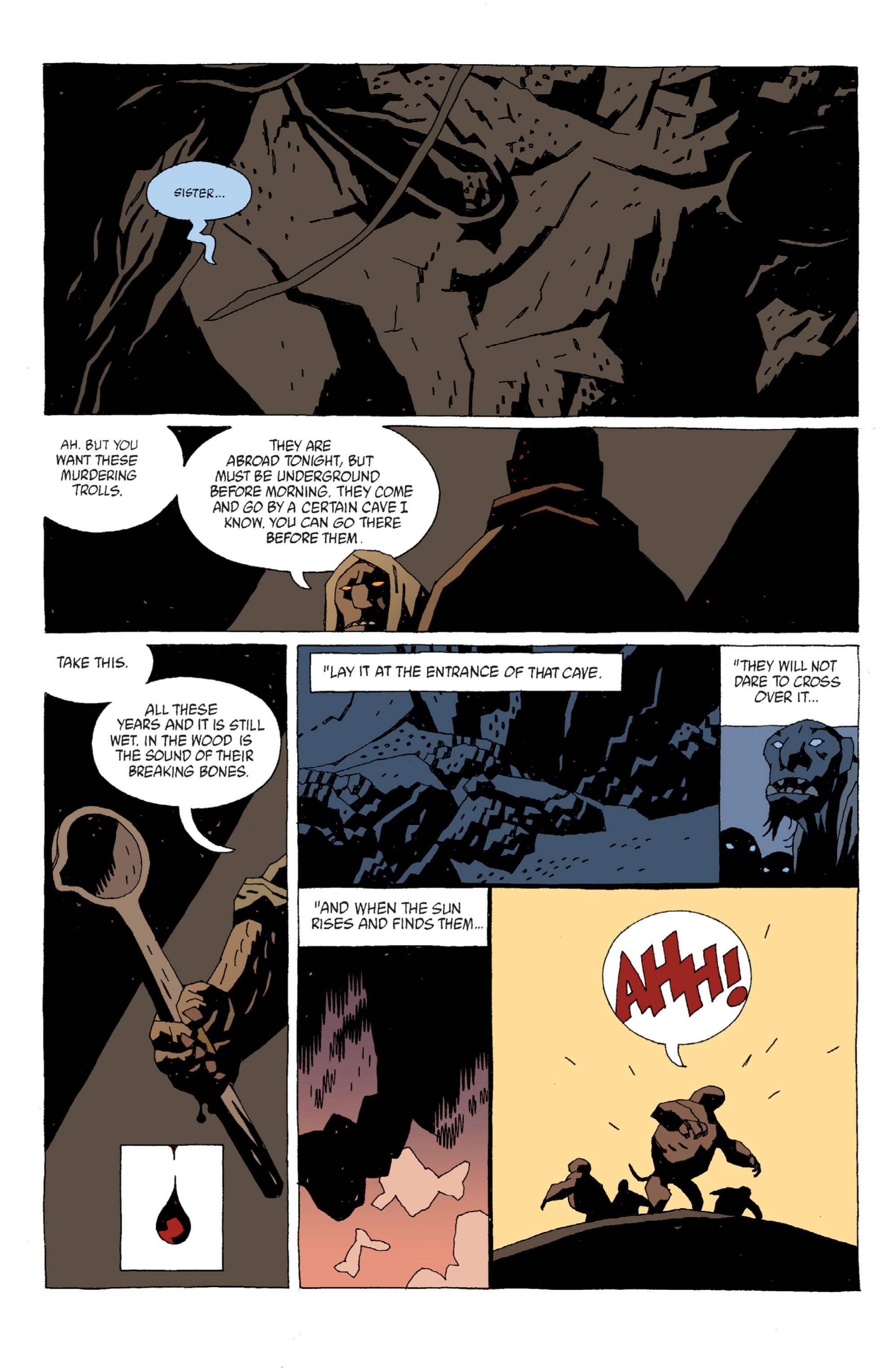 Read online Hellboy comic -  Issue #7 - 35