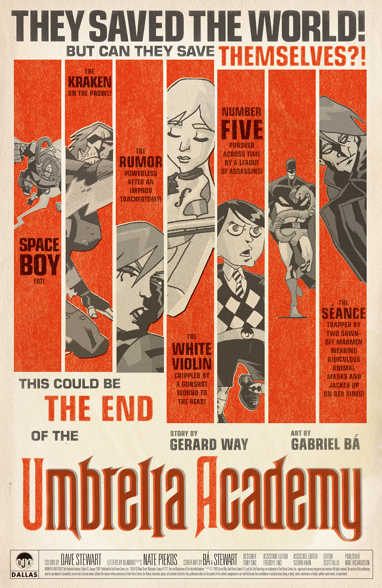 Read online The Umbrella Academy: Dallas comic -  Issue #3 - 1