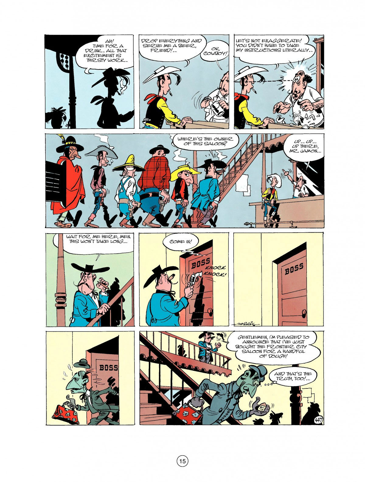 Read online A Lucky Luke Adventure comic -  Issue #27 - 16