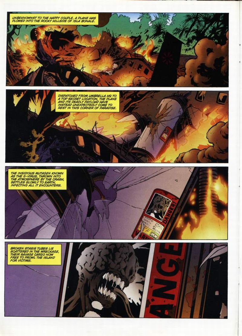 Read online Resident Evil (1998) comic -  Issue #3 - 18