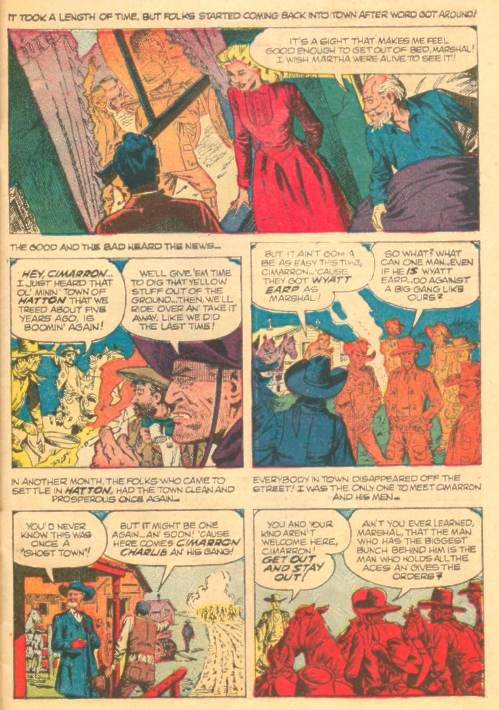 Read online Wyatt Earp comic -  Issue #9 - 31