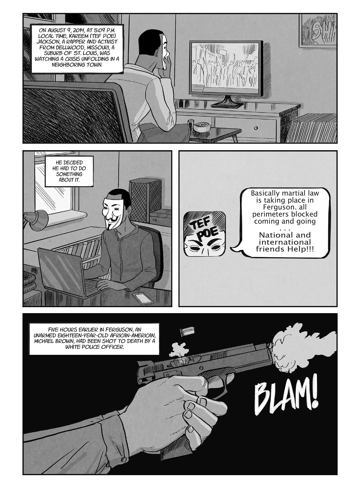 Read online A for Anonymous: How a Mysterious Hacker Collective Transformed the World comic -  Issue # TPB - 104