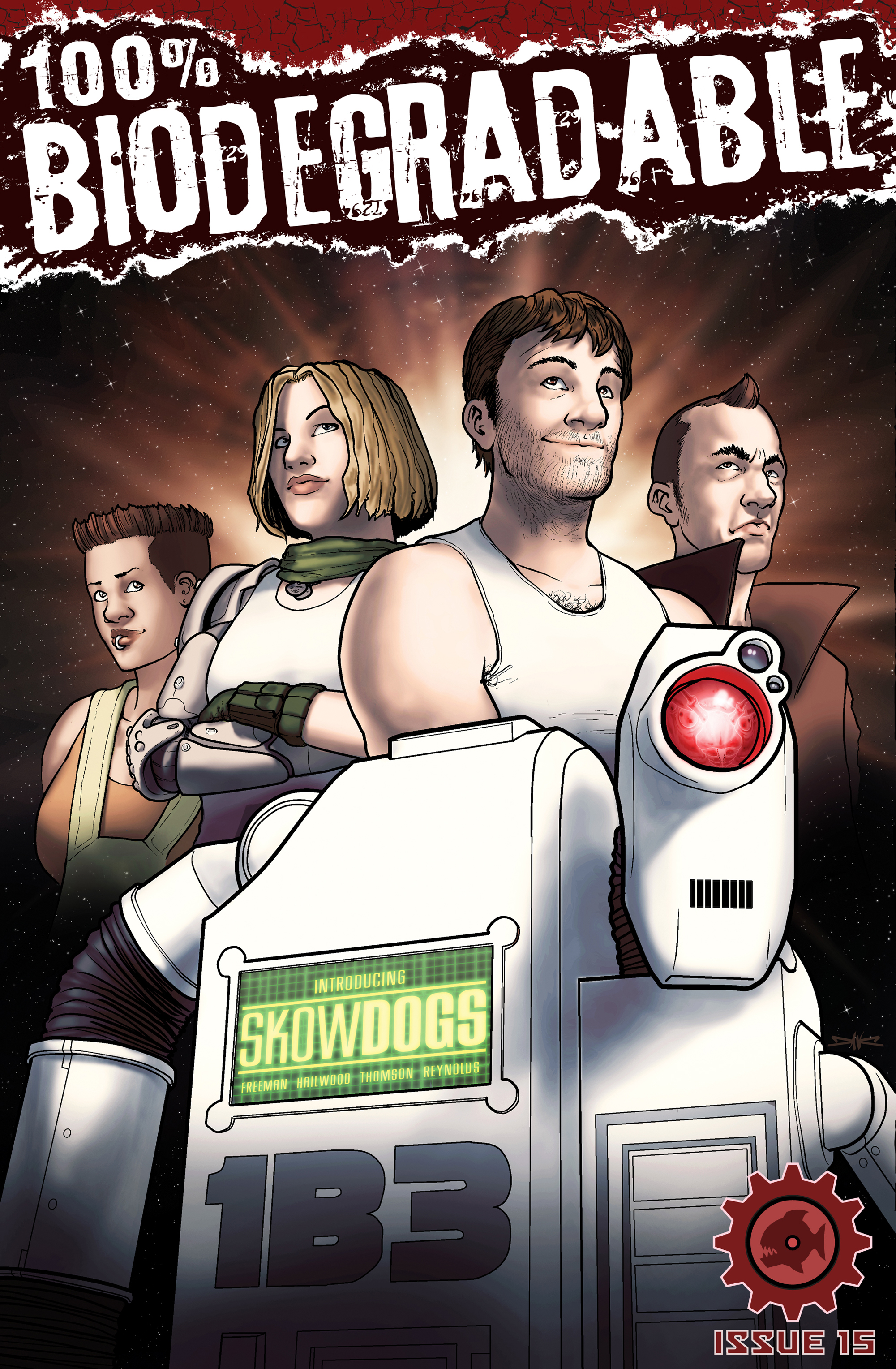 Read online 100% Biodegradable comic -  Issue #15 - 1