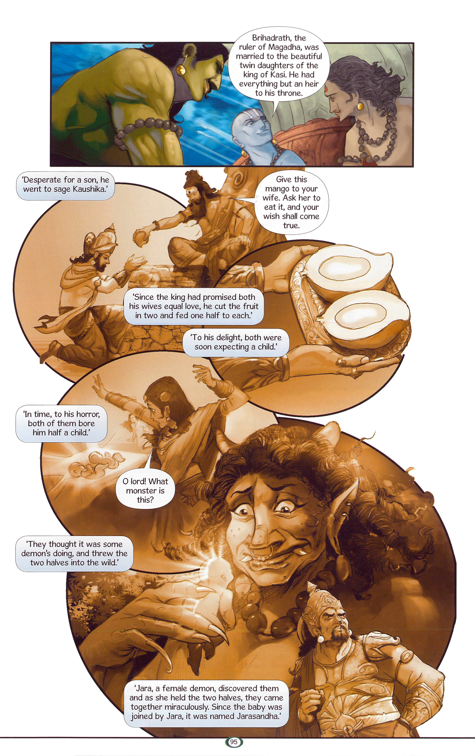 Read online Krishna: Defender of Dharma comic -  Issue # TPB (Part 1) - 97