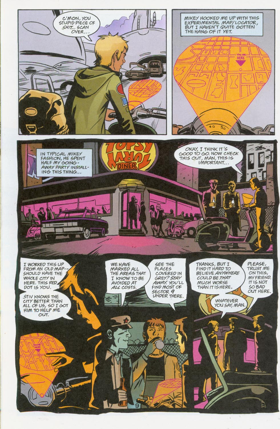 Read online Deadenders comic -  Issue #9 - 10