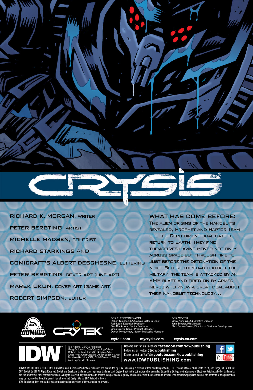 Read online Crysis comic -  Issue #6 - 3