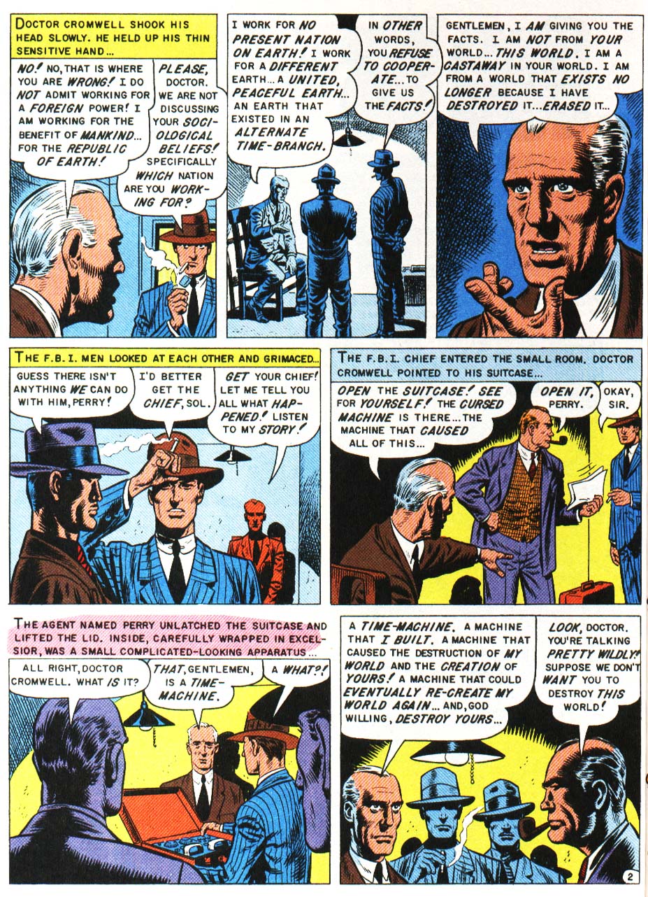 Read online Weird Fantasy (1951) comic -  Issue #20 - 3