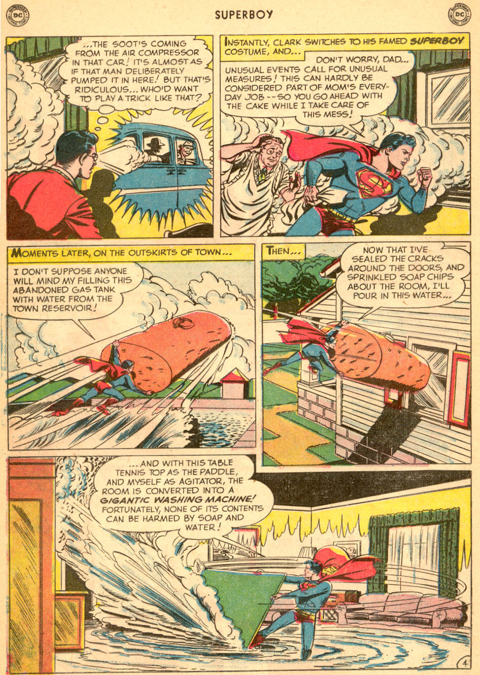 Read online Superboy (1949) comic -  Issue #12 - 32