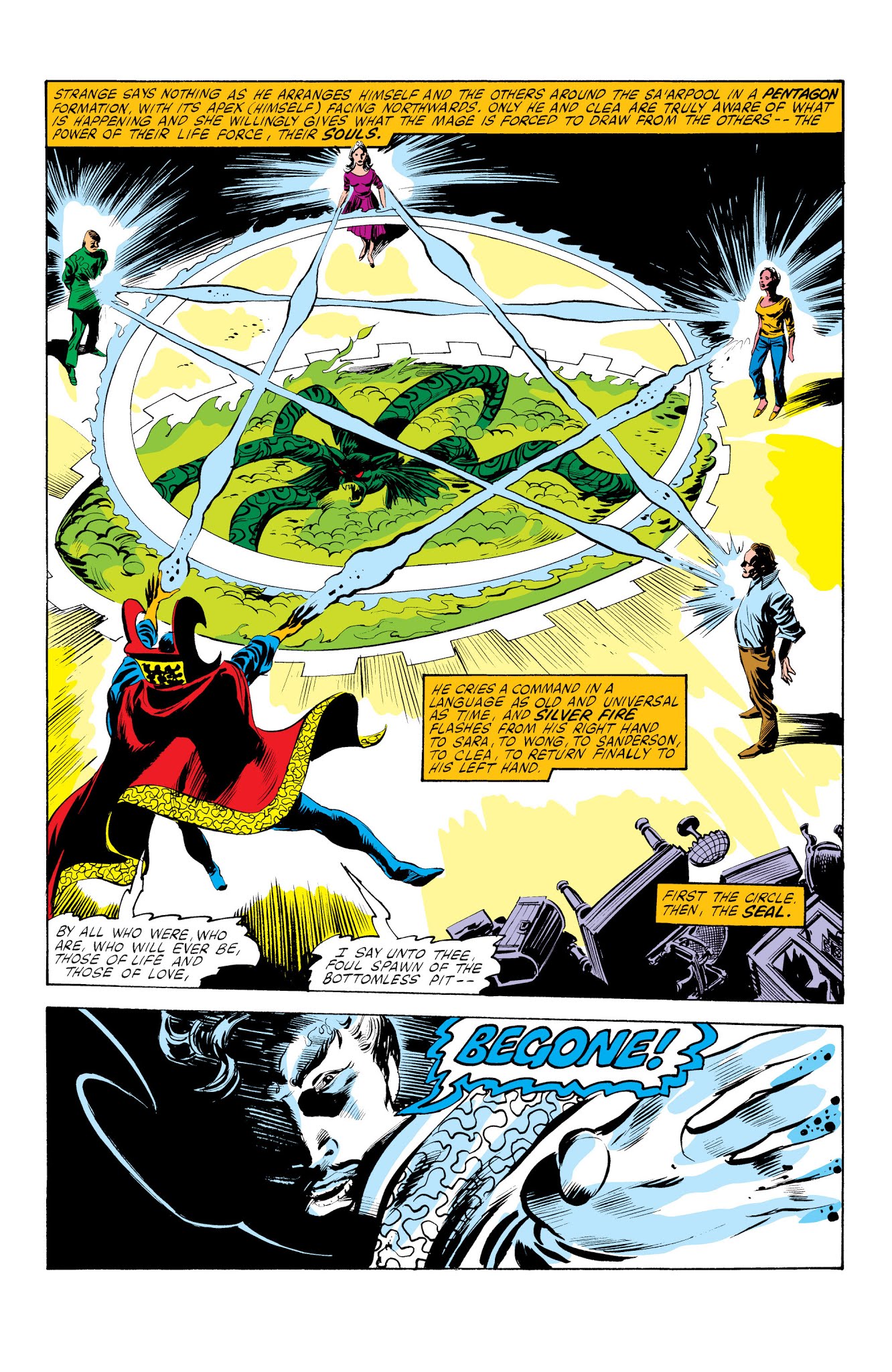 Read online Marvel Masterworks: Doctor Strange comic -  Issue # TPB 8 (Part 2) - 76