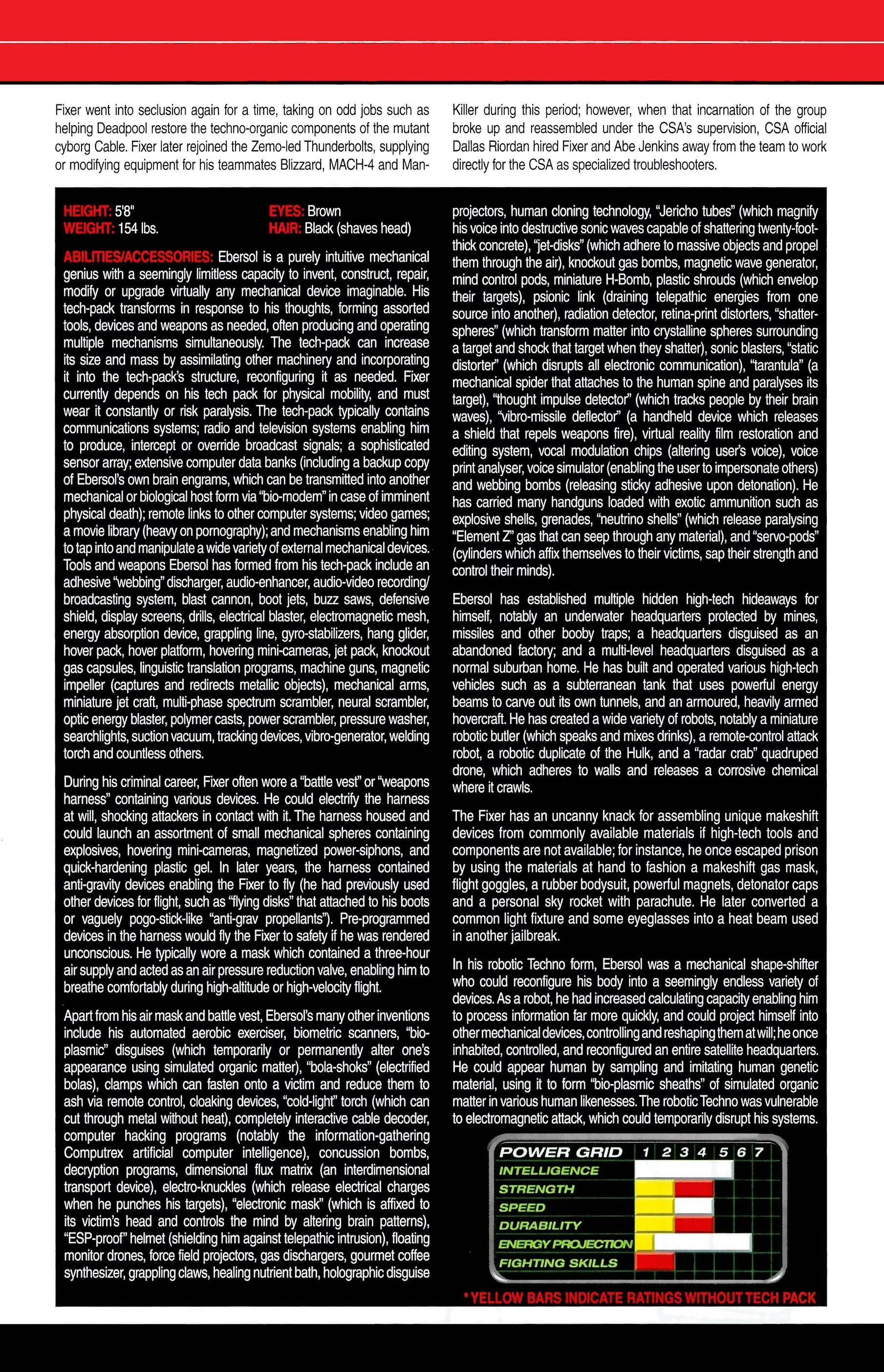 Read online Official Handbook of the Marvel Universe A to Z comic -  Issue # TPB 4 (Part 1) - 89