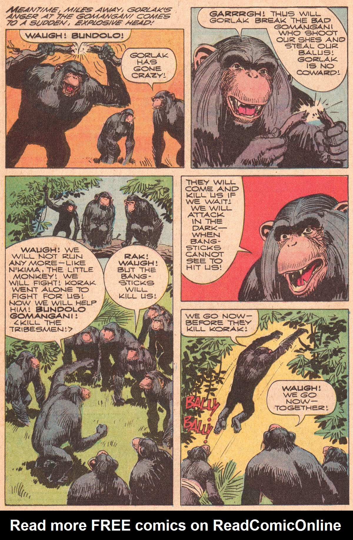 Read online Korak, Son of Tarzan (1964) comic -  Issue #41 - 8