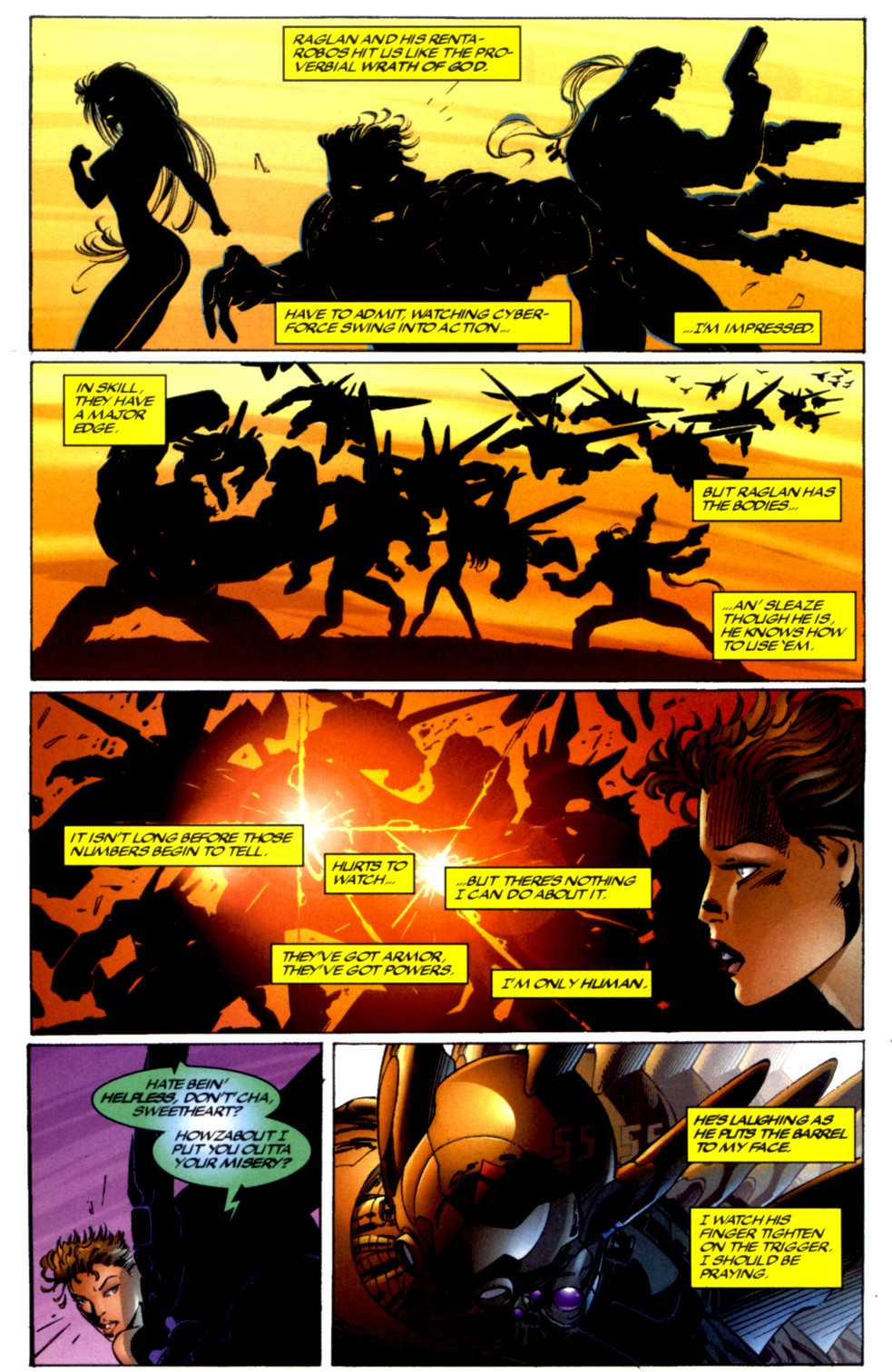 Read online Cyberforce (1993) comic -  Issue #9 - 21