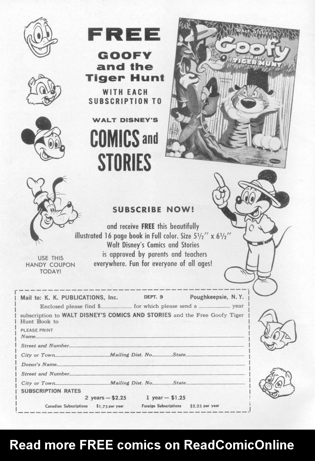 Read online Walt Disney's Comics and Stories comic -  Issue #264 - 2