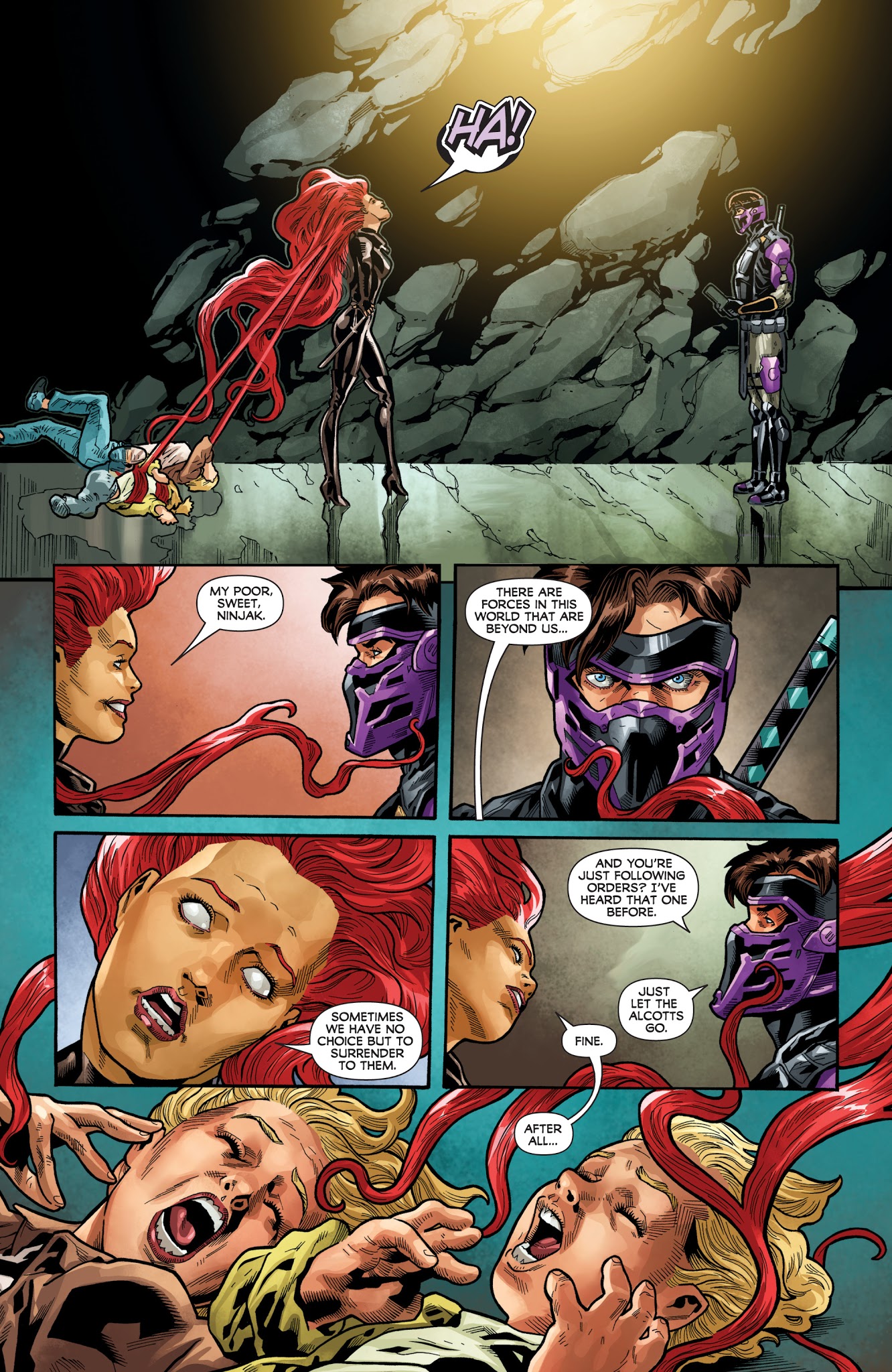 Read online Ninjak Vs. the Valiant Universe comic -  Issue #4 - 8
