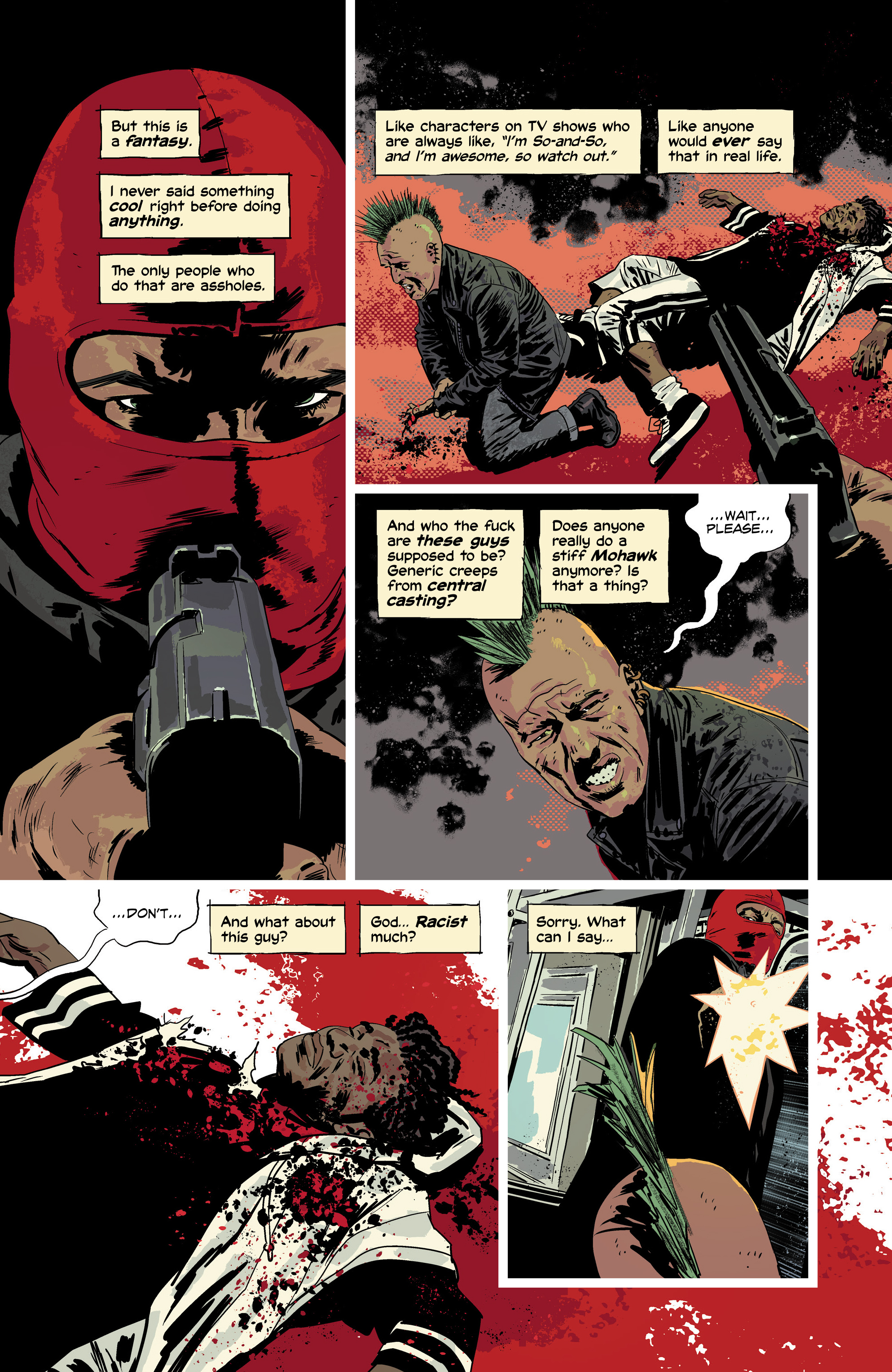 Read online Kill or Be Killed comic -  Issue #4 - 6