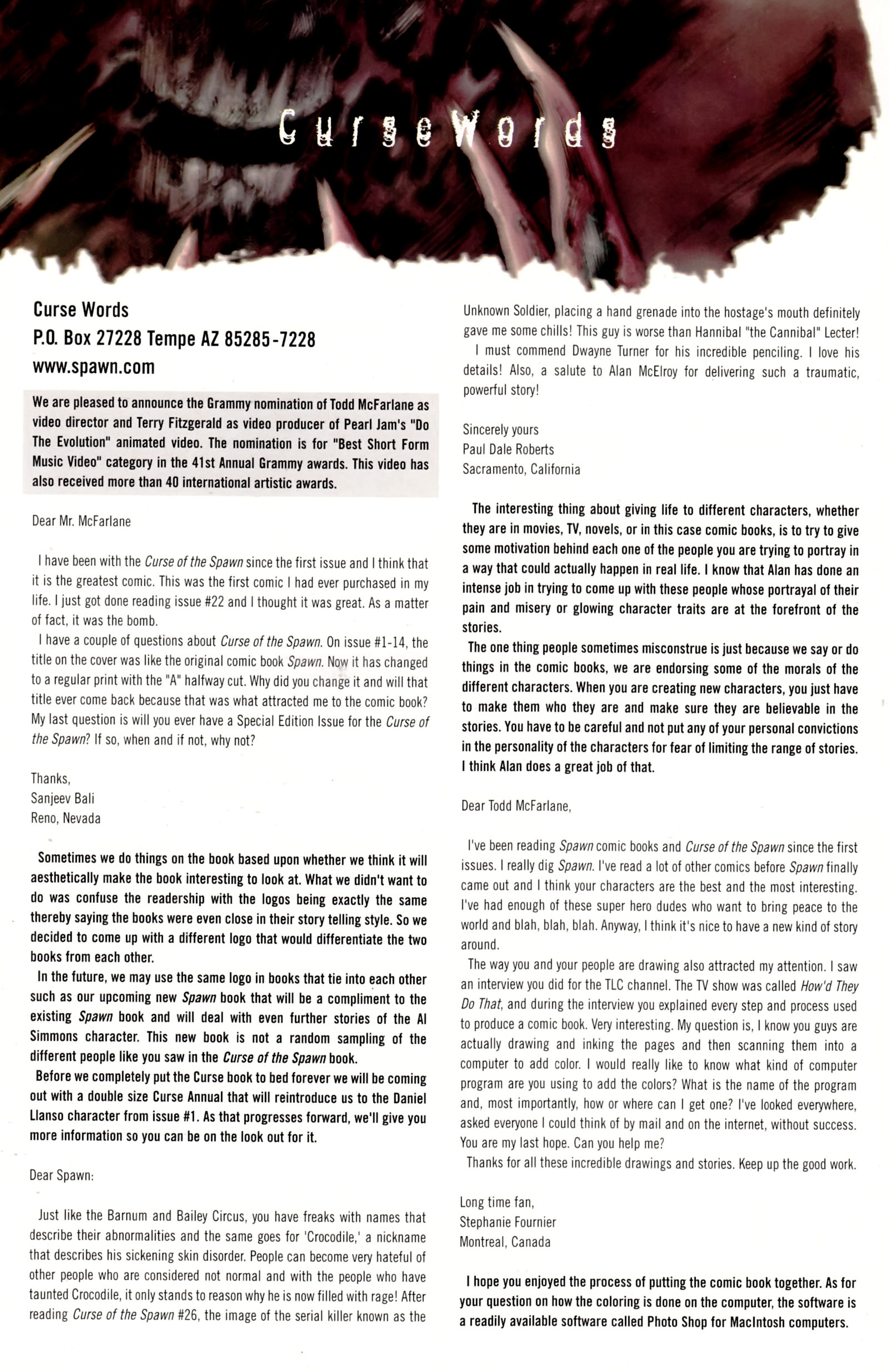 Read online Curse of the Spawn comic -  Issue #28 - 26