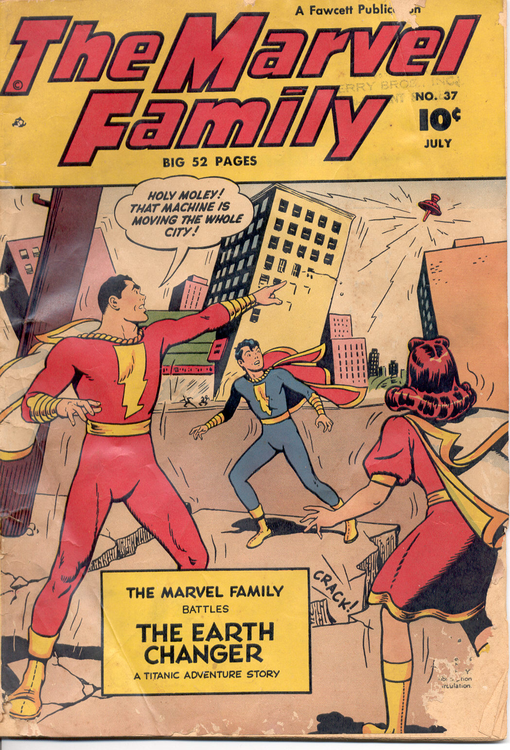 Read online The Marvel Family comic -  Issue #37 - 1