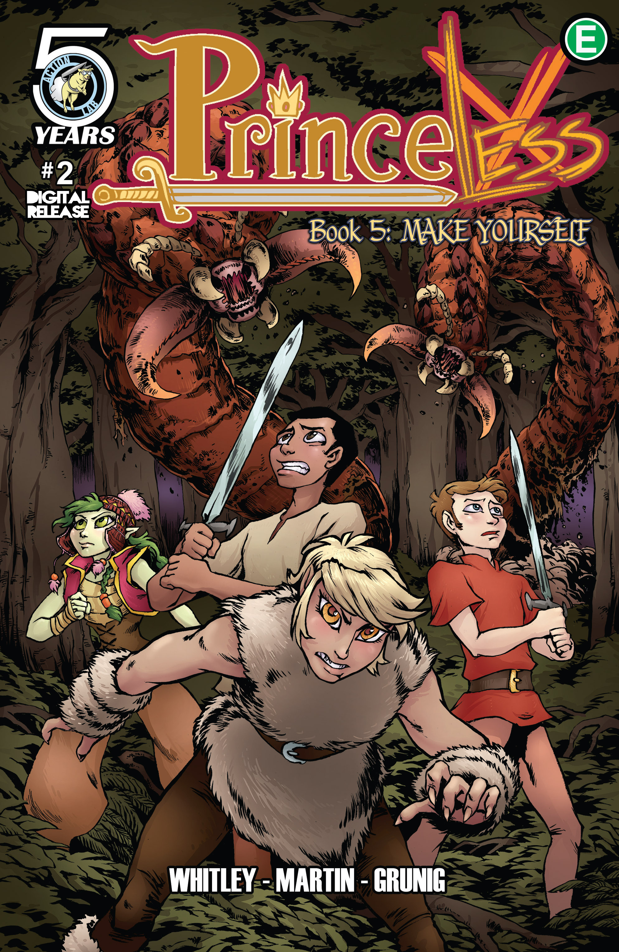Read online Princeless: Make Yourself comic -  Issue #2 - 1