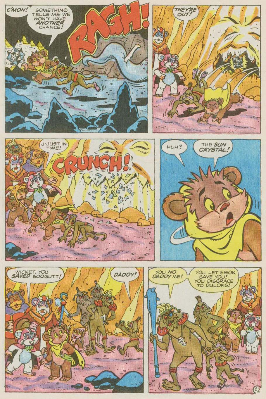 Read online Ewoks (1987) comic -  Issue #13 - 23