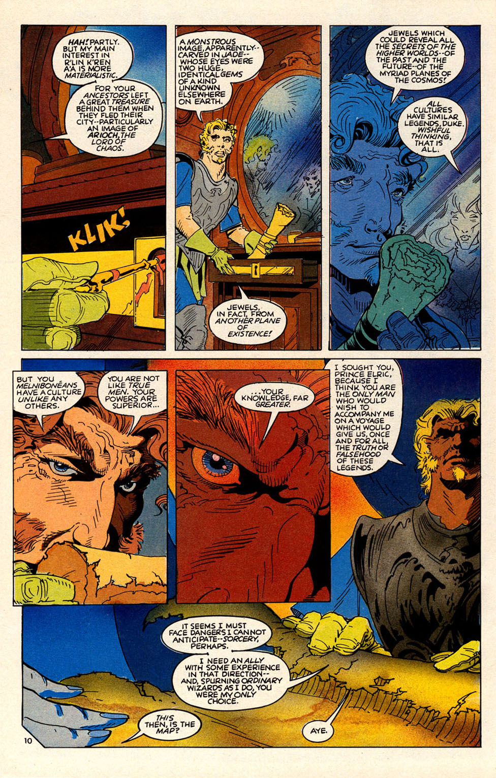 Read online Elric: Sailor on the Seas of Fate comic -  Issue #6 - 12