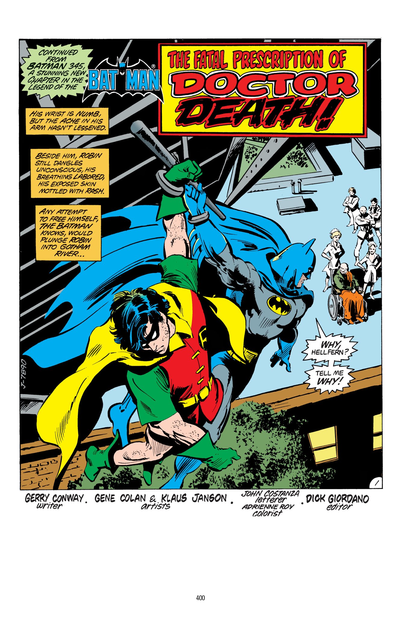 Read online Tales of the Batman: Gerry Conway comic -  Issue # TPB 2 (Part 4) - 99