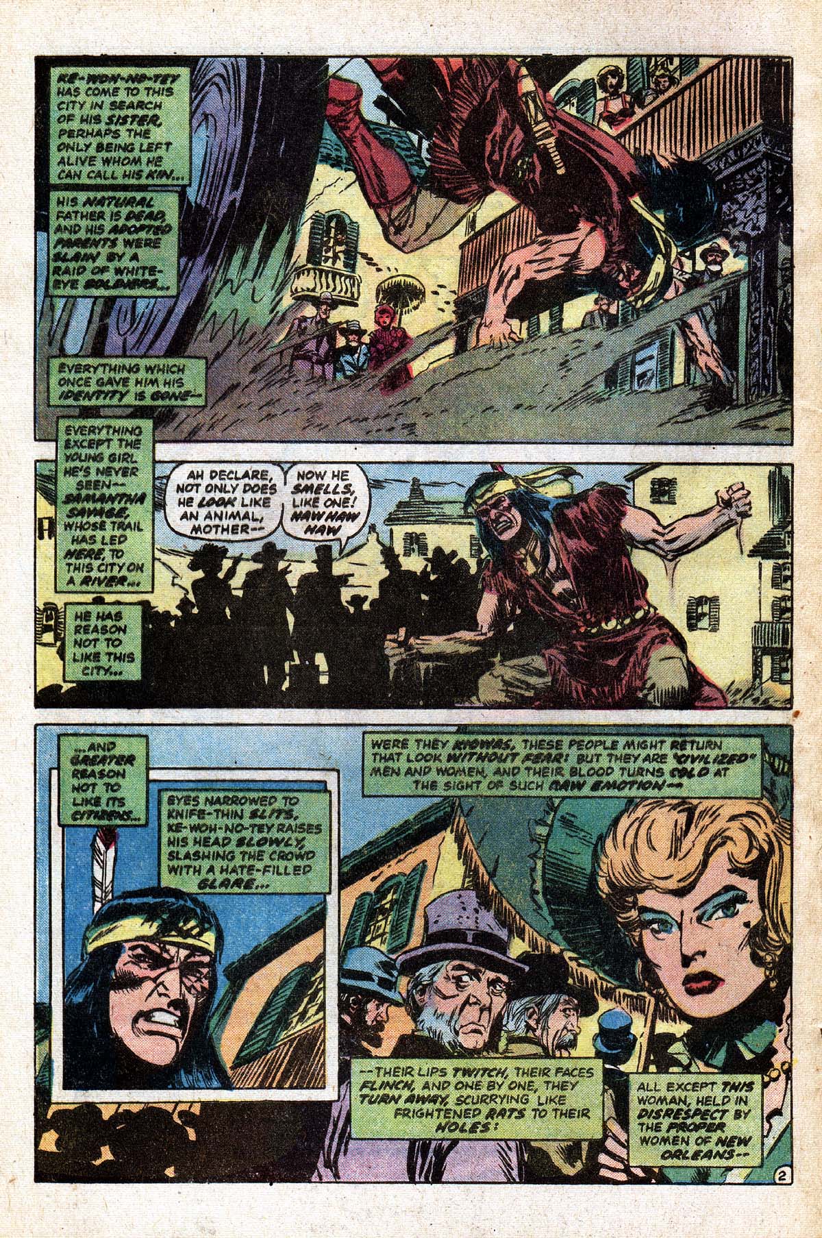 Read online Weird Western Tales (1972) comic -  Issue #47 - 4