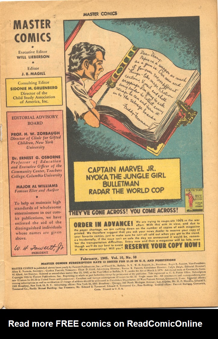 Read online Master Comics comic -  Issue #58 - 3