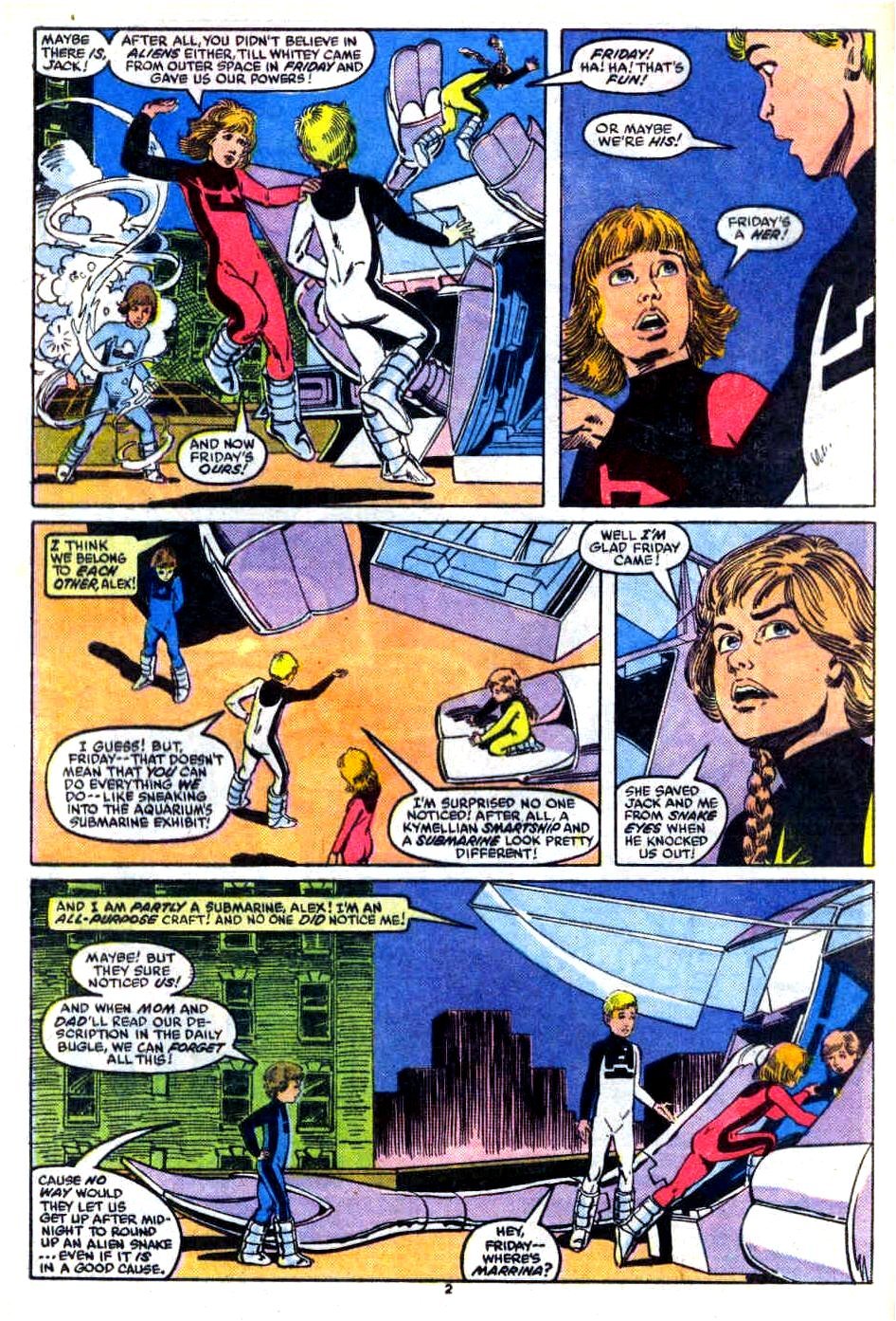 Read online Power Pack (1984) comic -  Issue #10 - 4