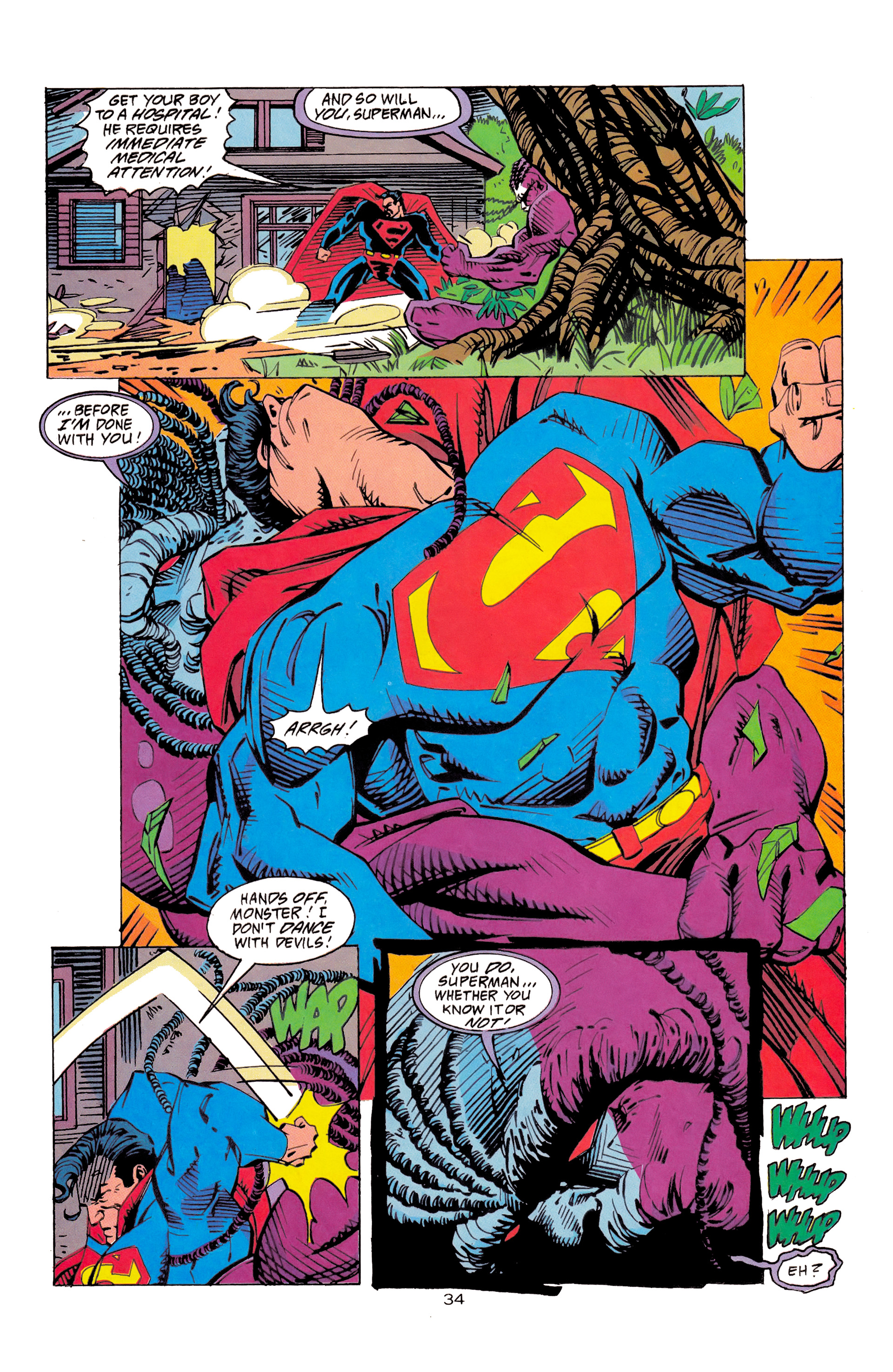 Read online Superman: The Man of Steel (1991) comic -  Issue # _Annual 1 - 34