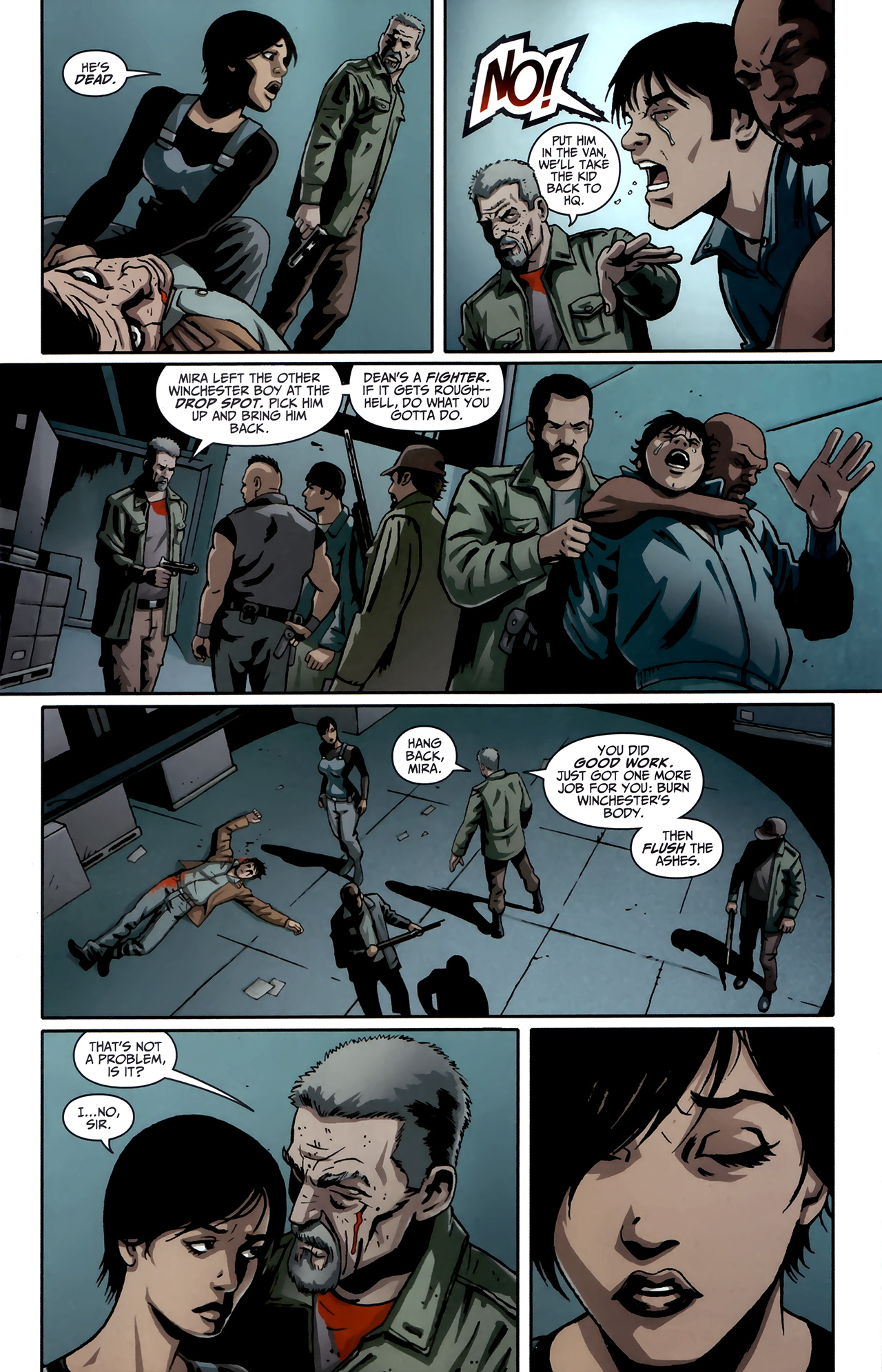 Read online Supernatural: Beginning's End comic -  Issue #5 - 8