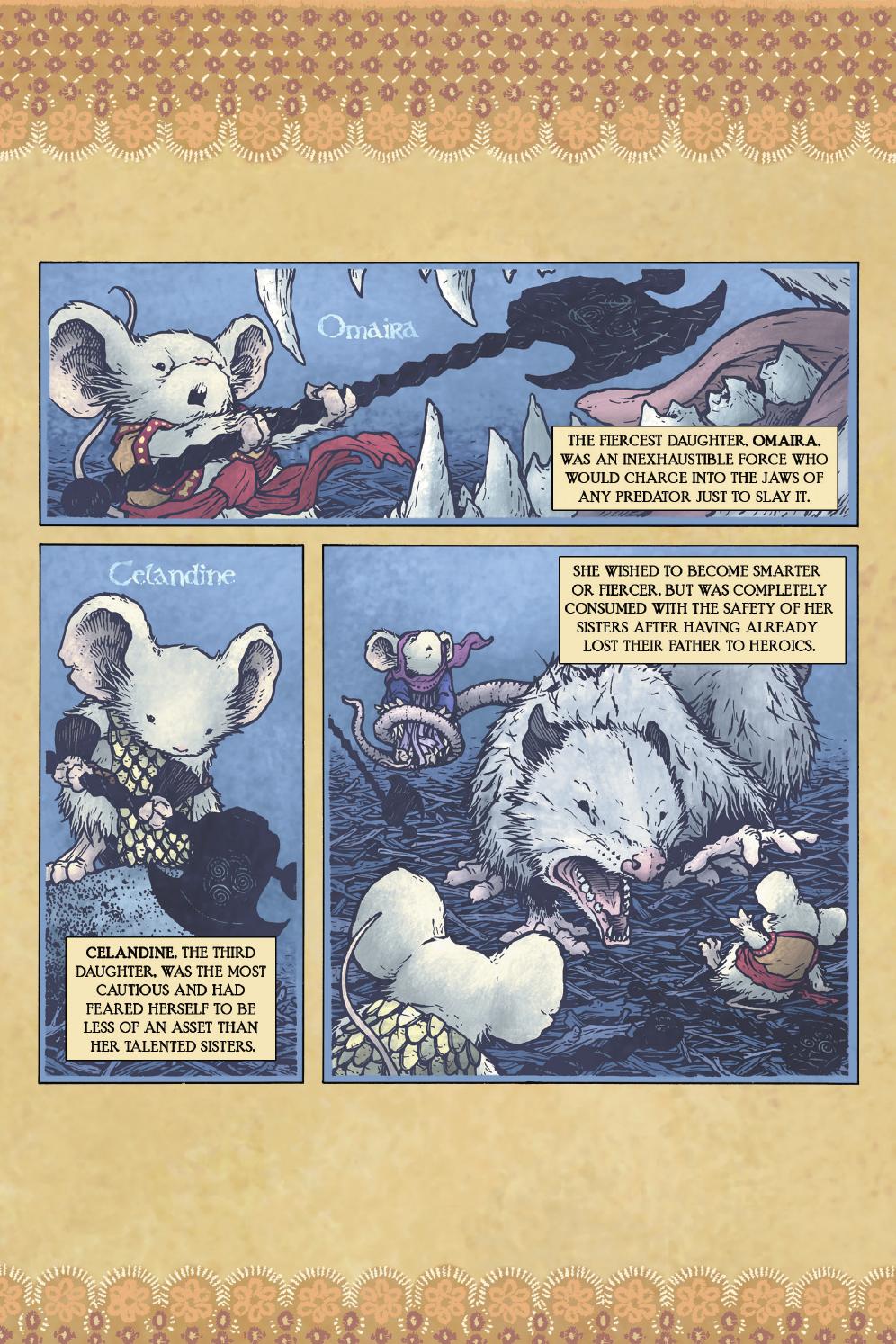 Read online Free Comic Book Day 2014 comic -  Issue # Mouse Guard, Labyrinth and Other Stories FCBD 2014 - 14
