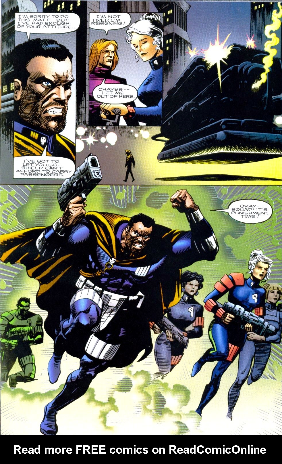 Read online Punisher 2099 comic -  Issue #29 - 11