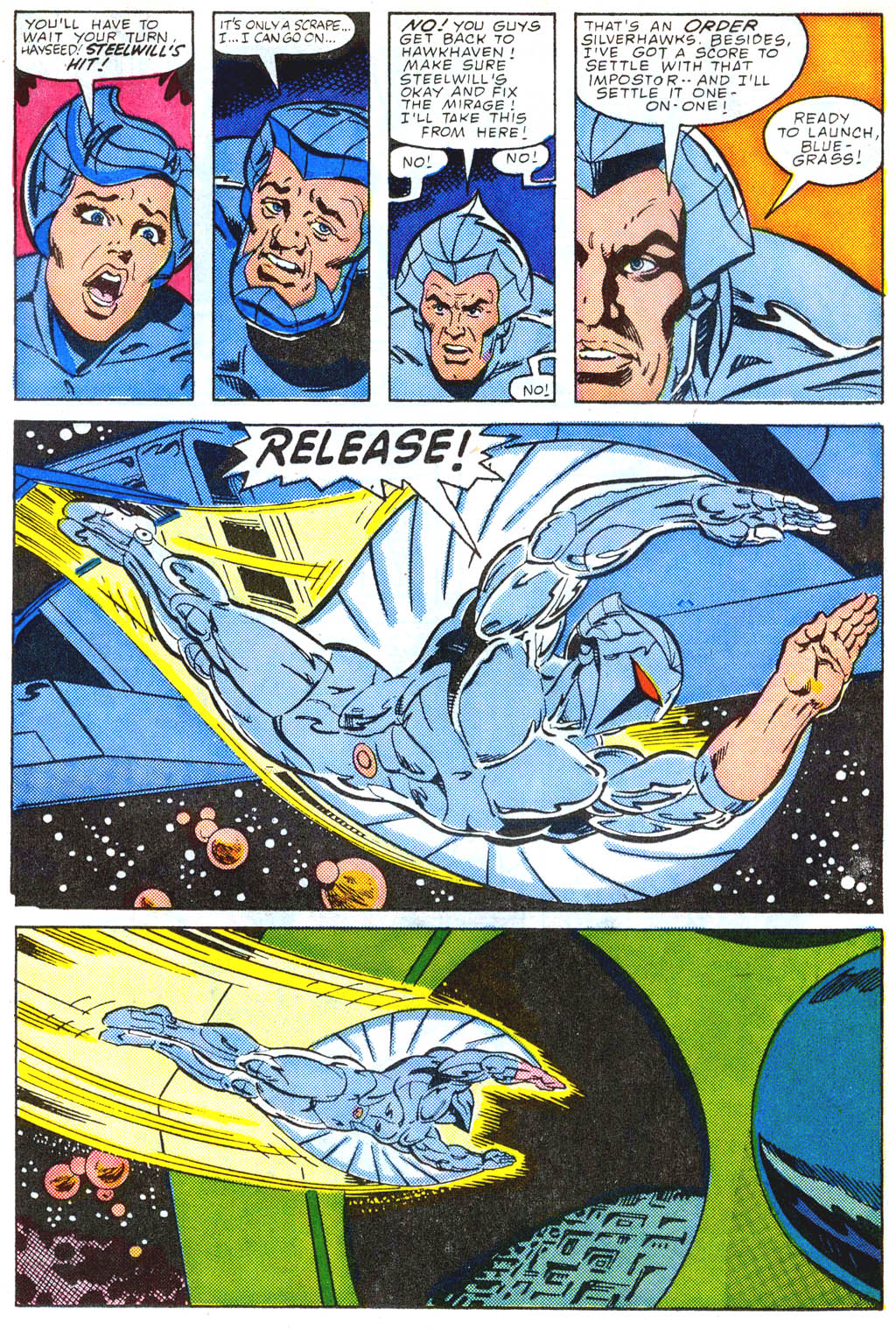 Read online SilverHawks comic -  Issue #7 - 16