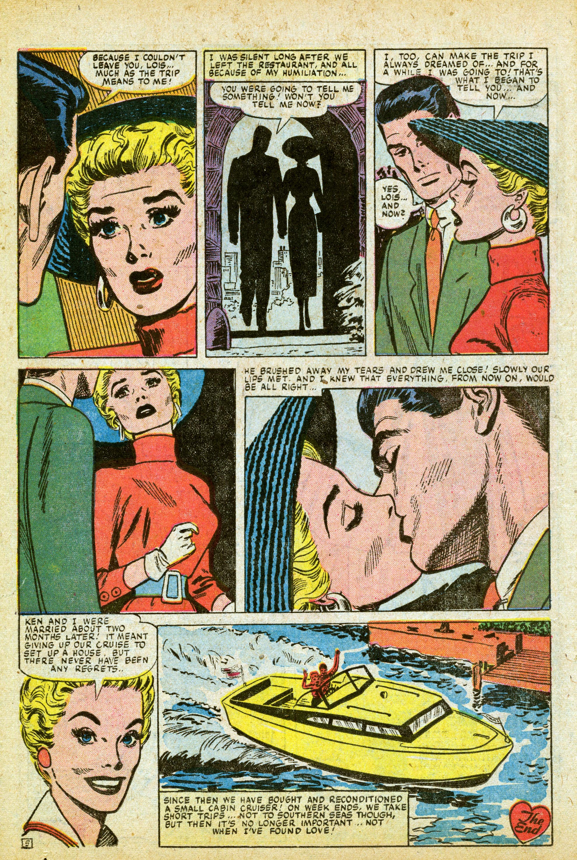 Read online Love Romances comic -  Issue #65 - 14