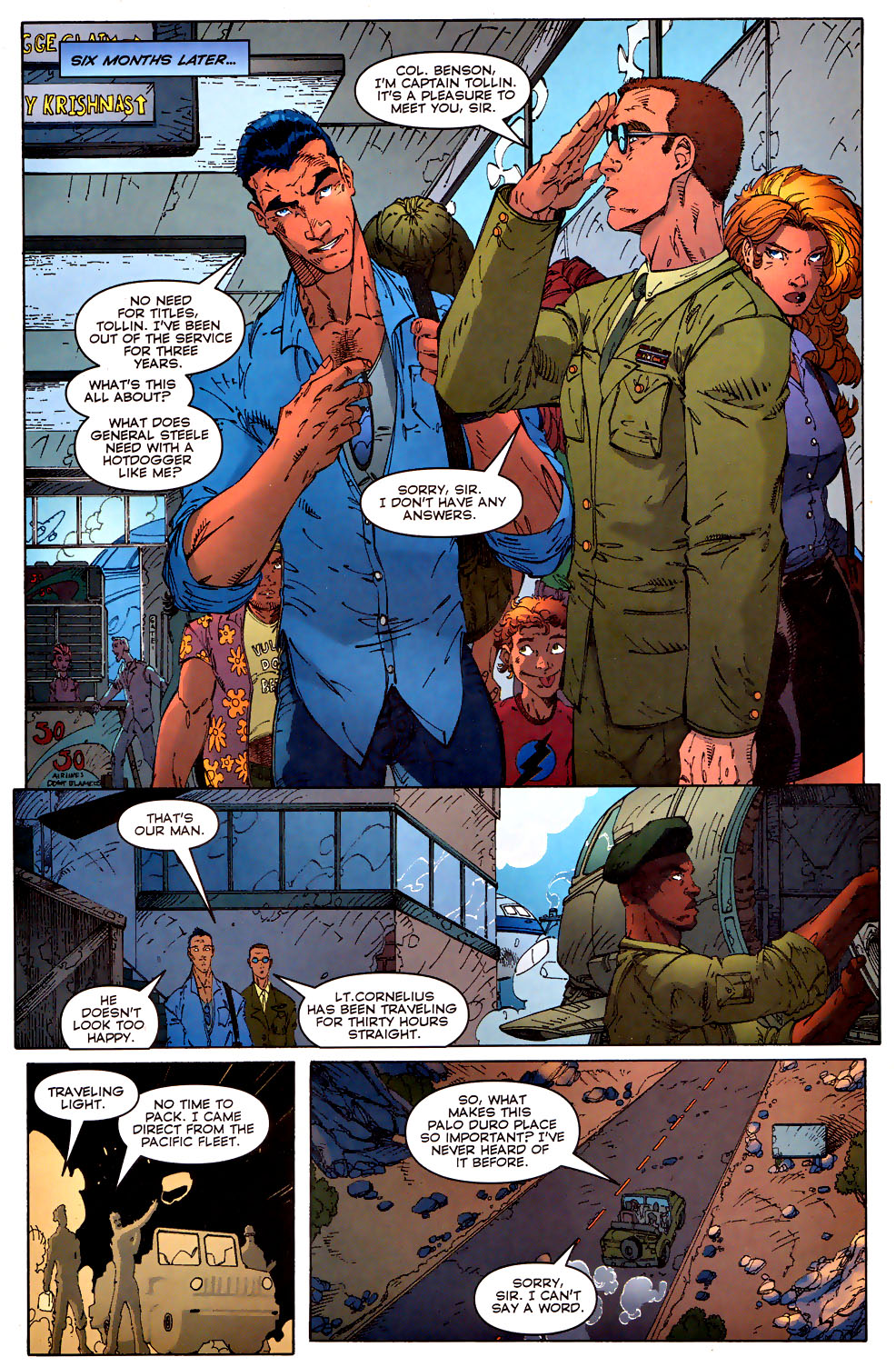 Read online Extinction Event comic -  Issue #1 - 6