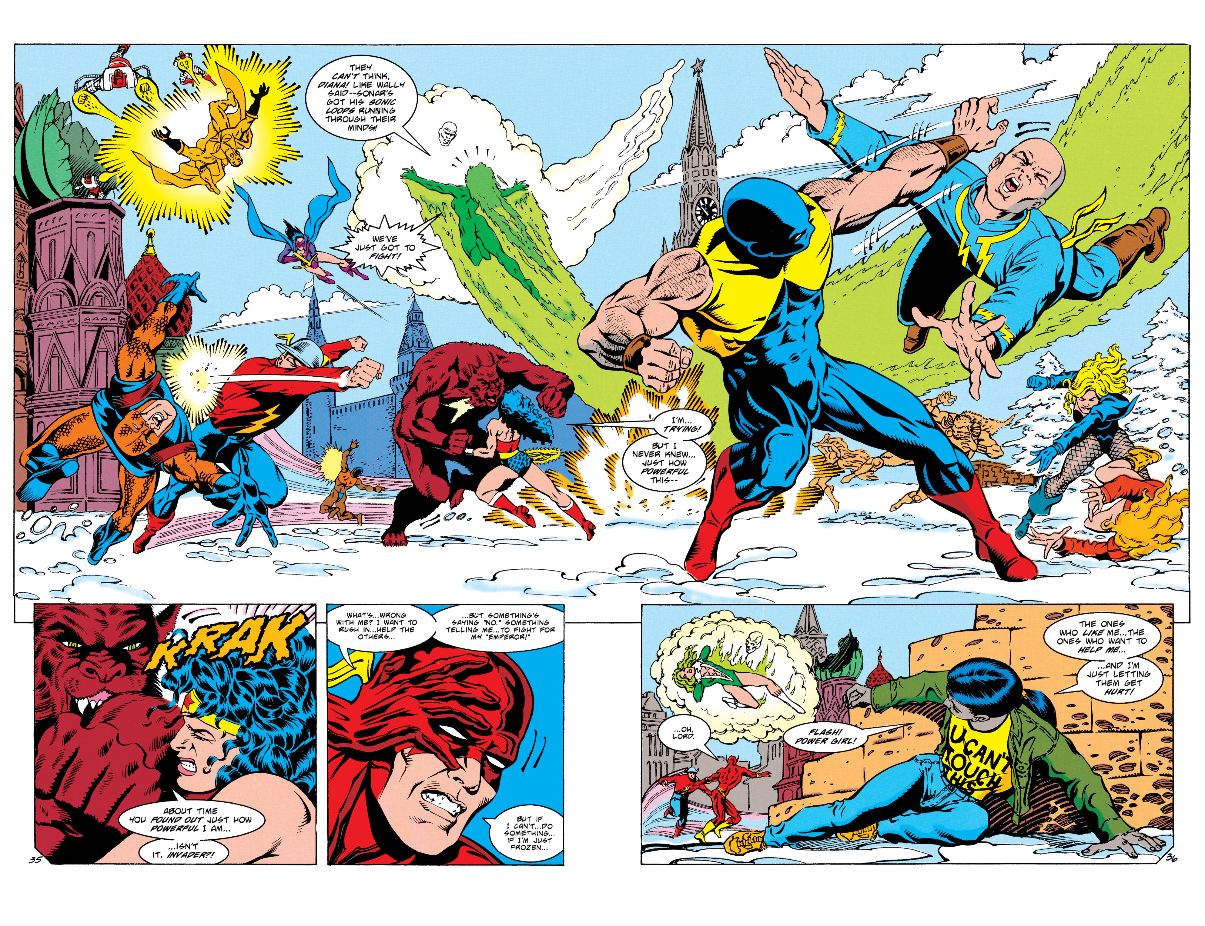 Read online Justice League Europe comic -  Issue #50 - 32