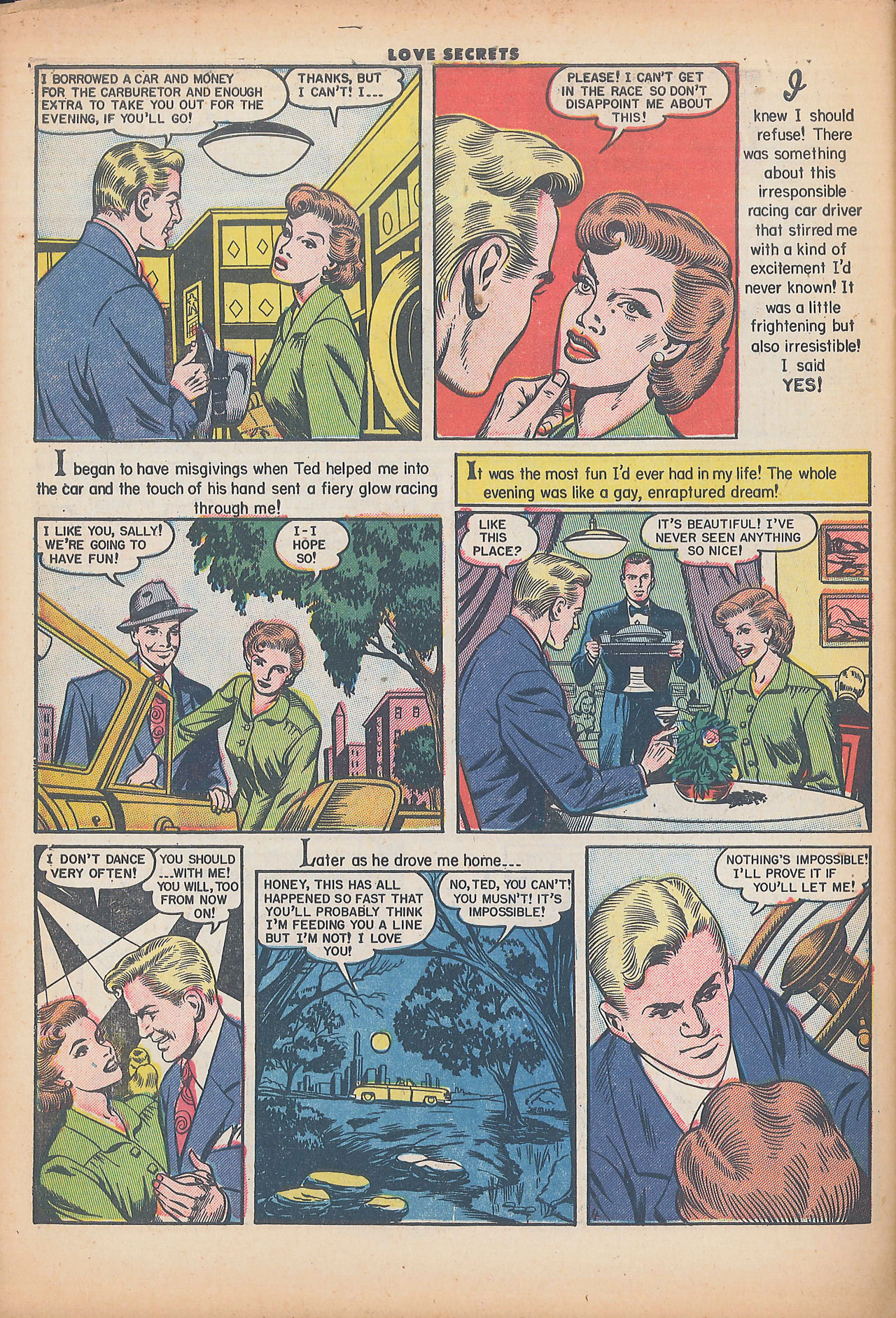 Read online Love Secrets (1953) comic -  Issue #42 - 30