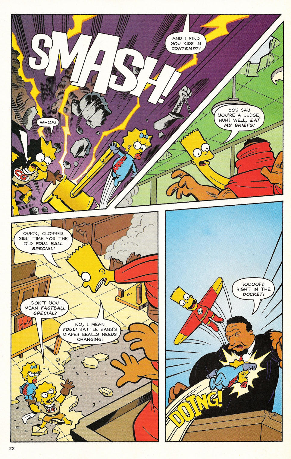 Read online Bongo Comics Presents Simpsons Super Spectacular comic -  Issue #3 - 18