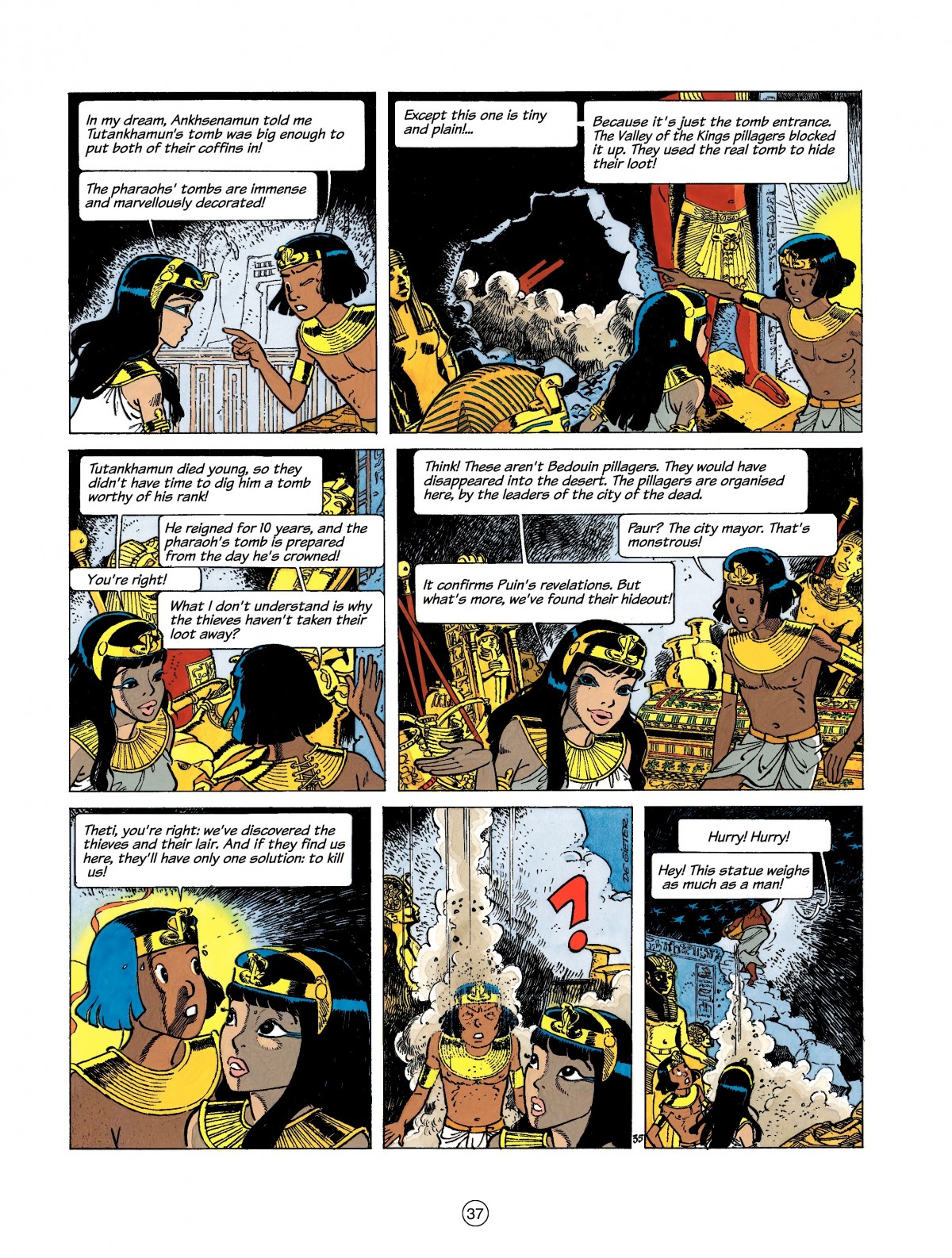 Read online Papyrus comic -  Issue #3 - 37