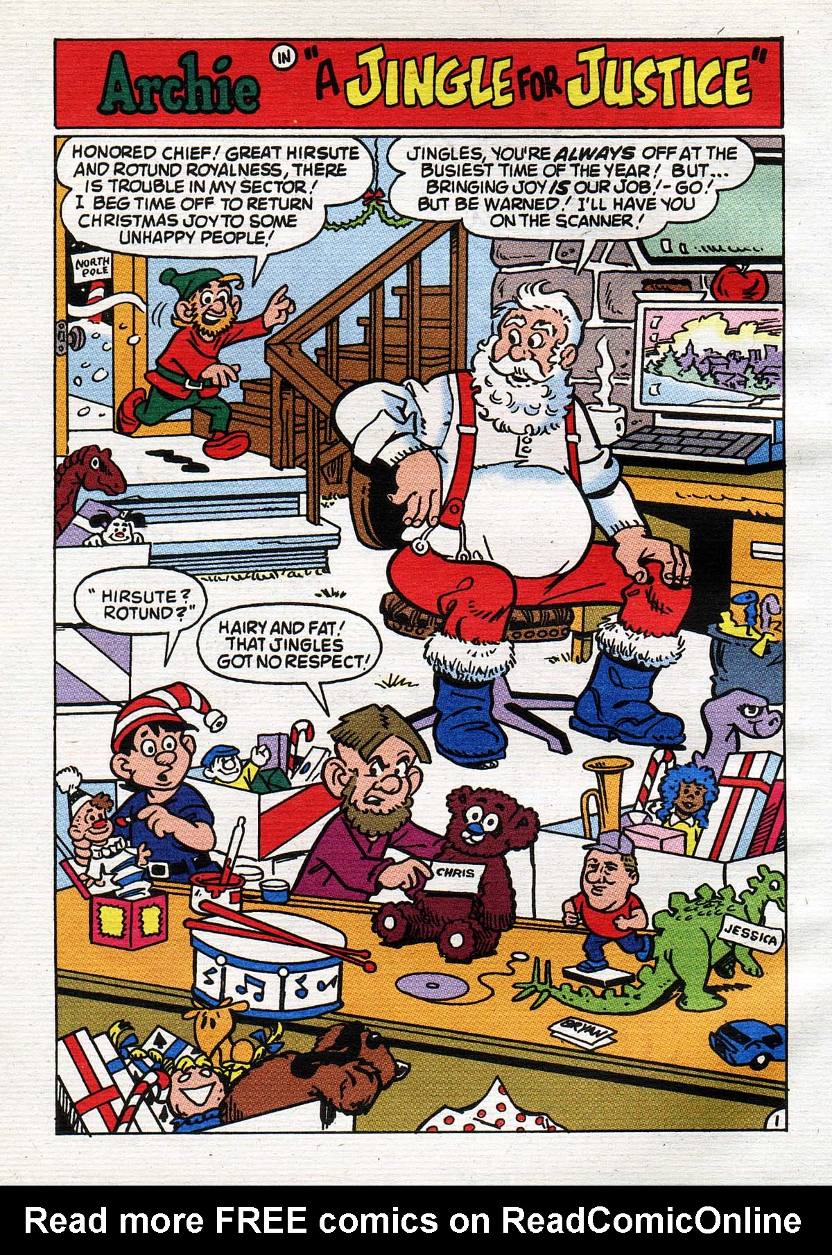 Read online Archie's Holiday Fun Digest comic -  Issue #5 - 8