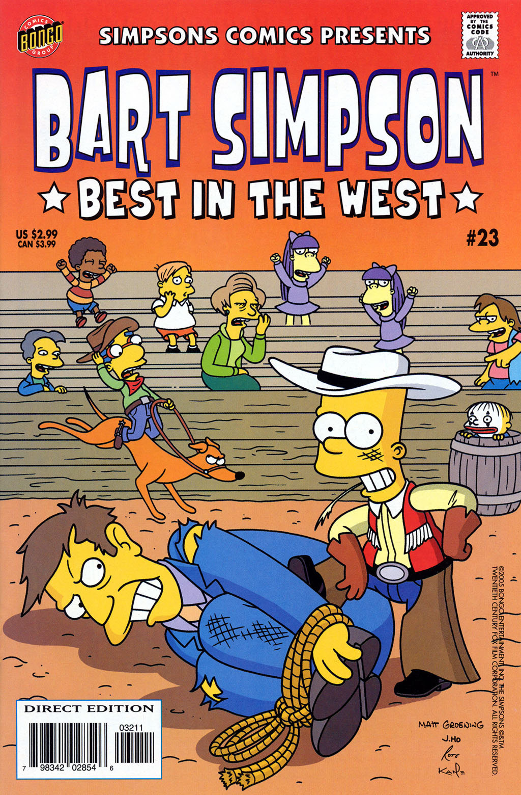 Read online Simpsons Comics Presents Bart Simpson comic -  Issue #23 - 1