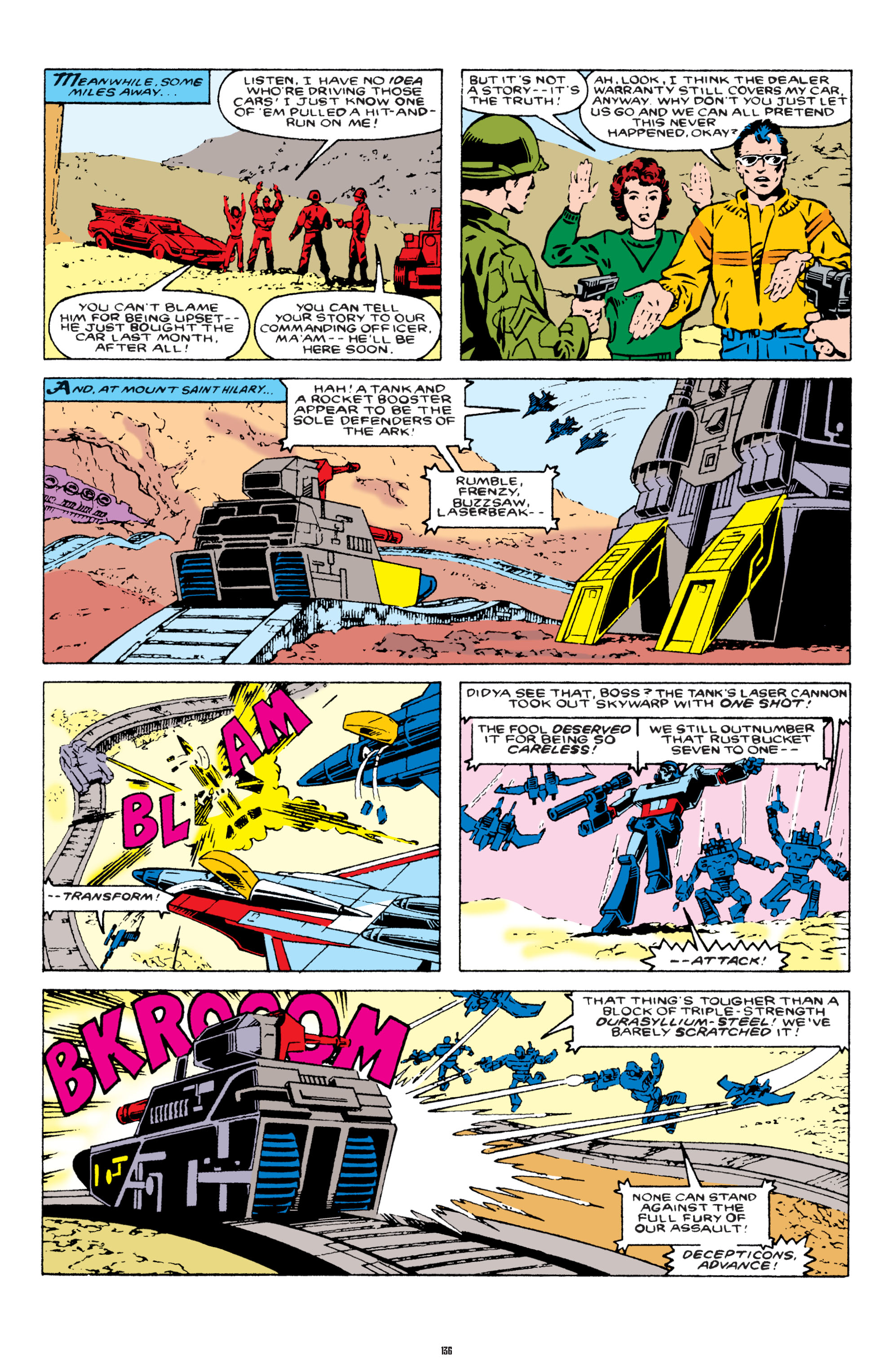 Read online The Transformers Classics comic -  Issue # TPB 2 - 137