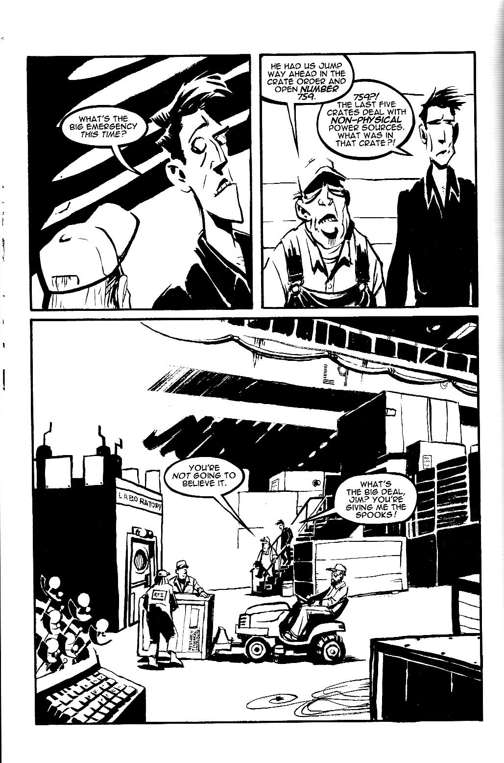 Read online Creature Tech comic -  Issue # TPB - 27