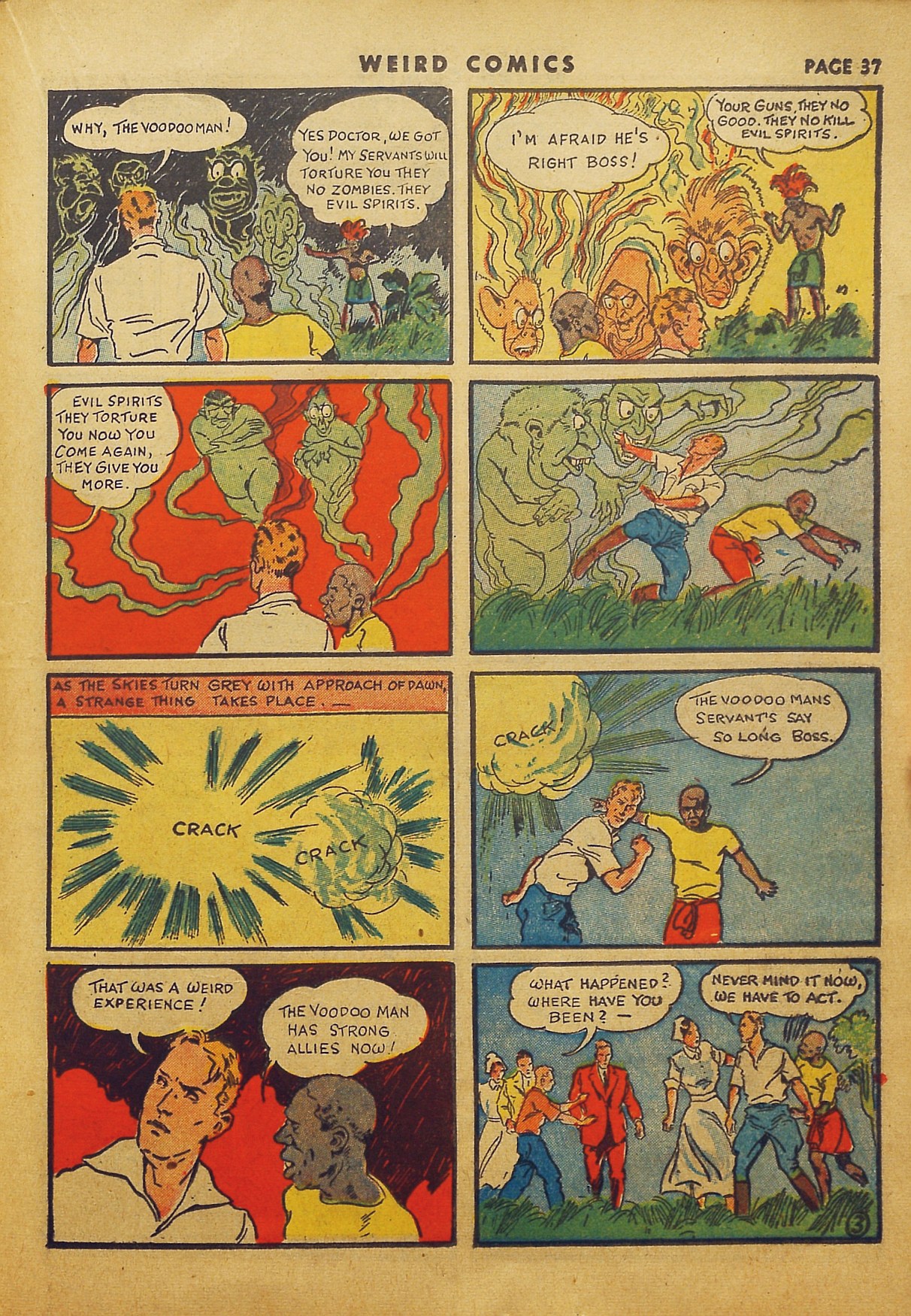 Read online Weird Comics comic -  Issue #6 - 38