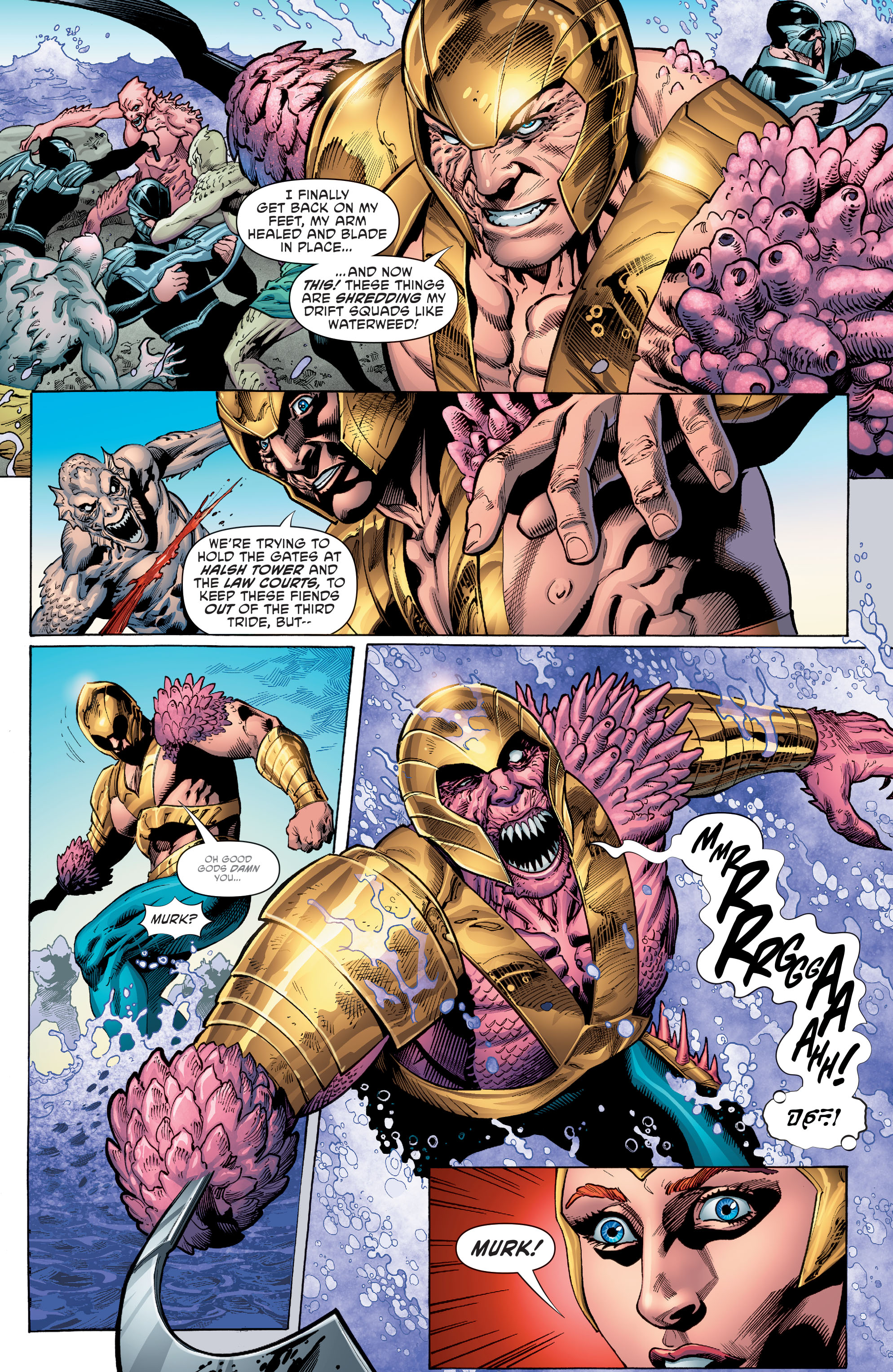 Read online Justice League/Aquaman: Drowned Earth comic -  Issue # TPB (Part 1) - 30