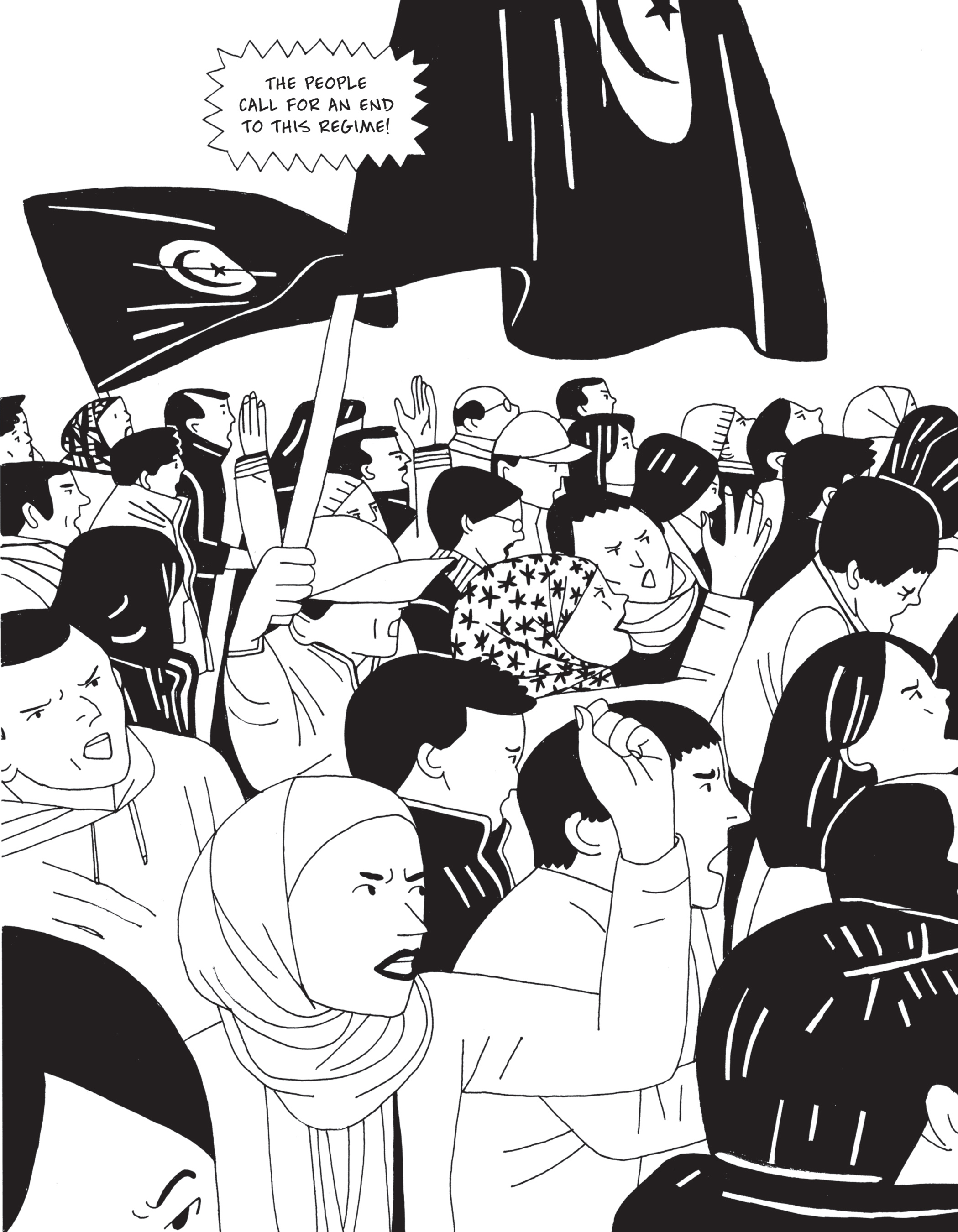Read online After the Spring: A Story of Tunisian Youth comic -  Issue # TPB - 34