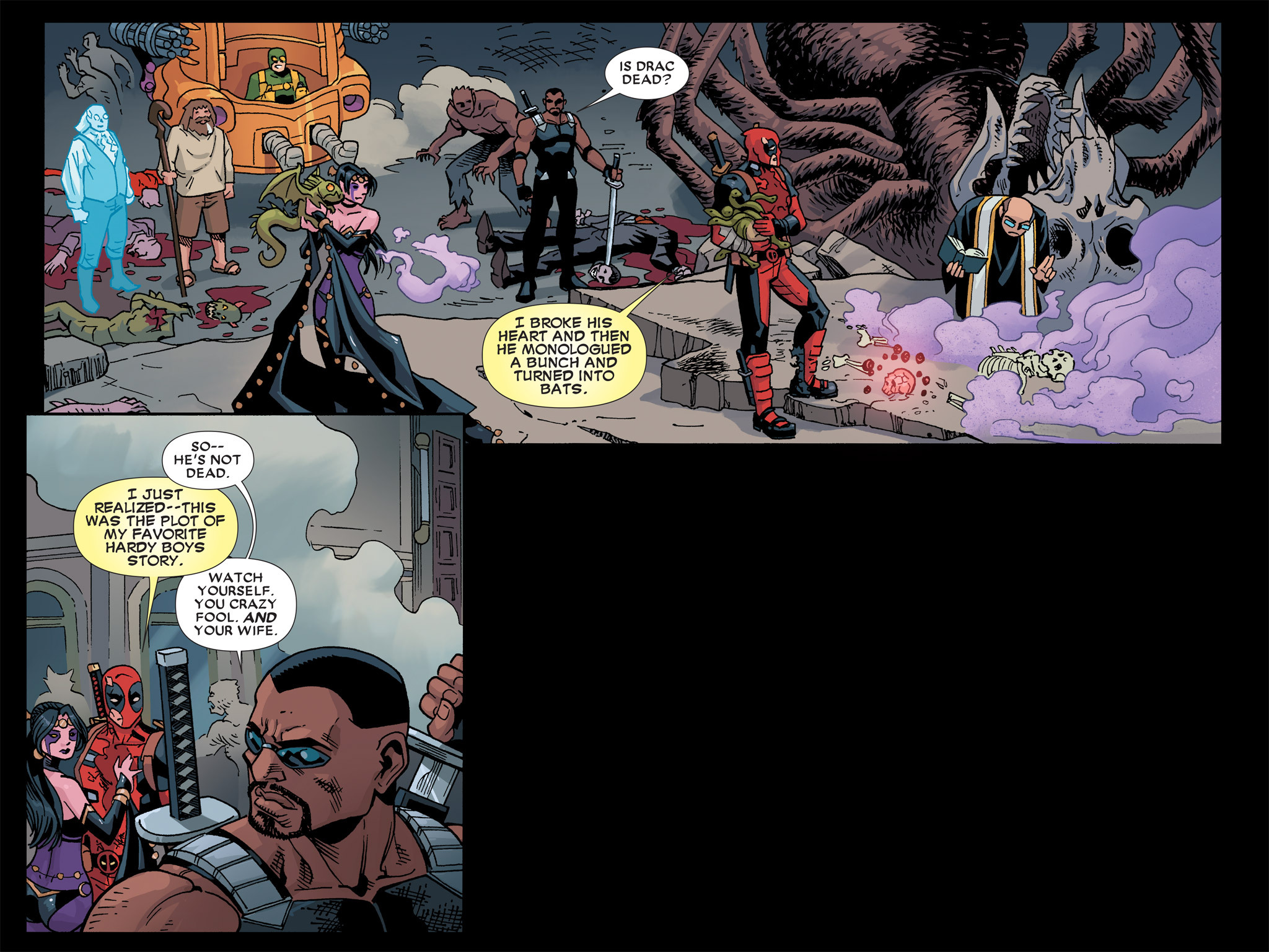 Read online Deadpool: Dracula's Gauntlet comic -  Issue # Part 9 - 59
