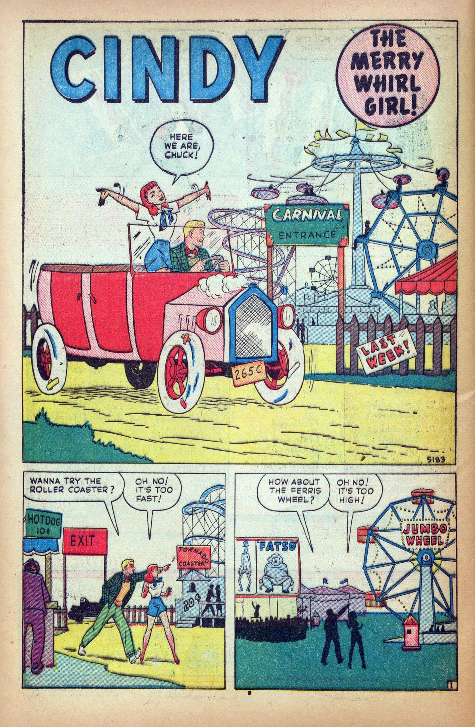 Read online Junior Miss (1947) comic -  Issue #35 - 37