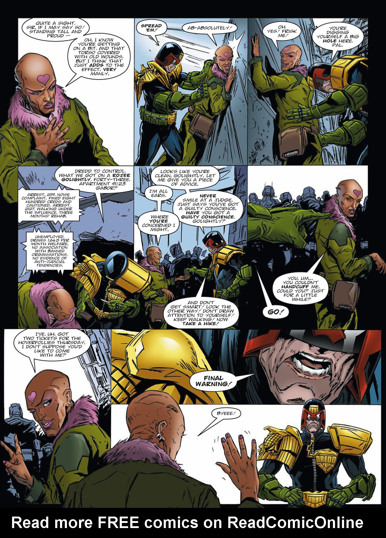 Read online Judge Dredd Megazine (Vol. 5) comic -  Issue #334 - 6
