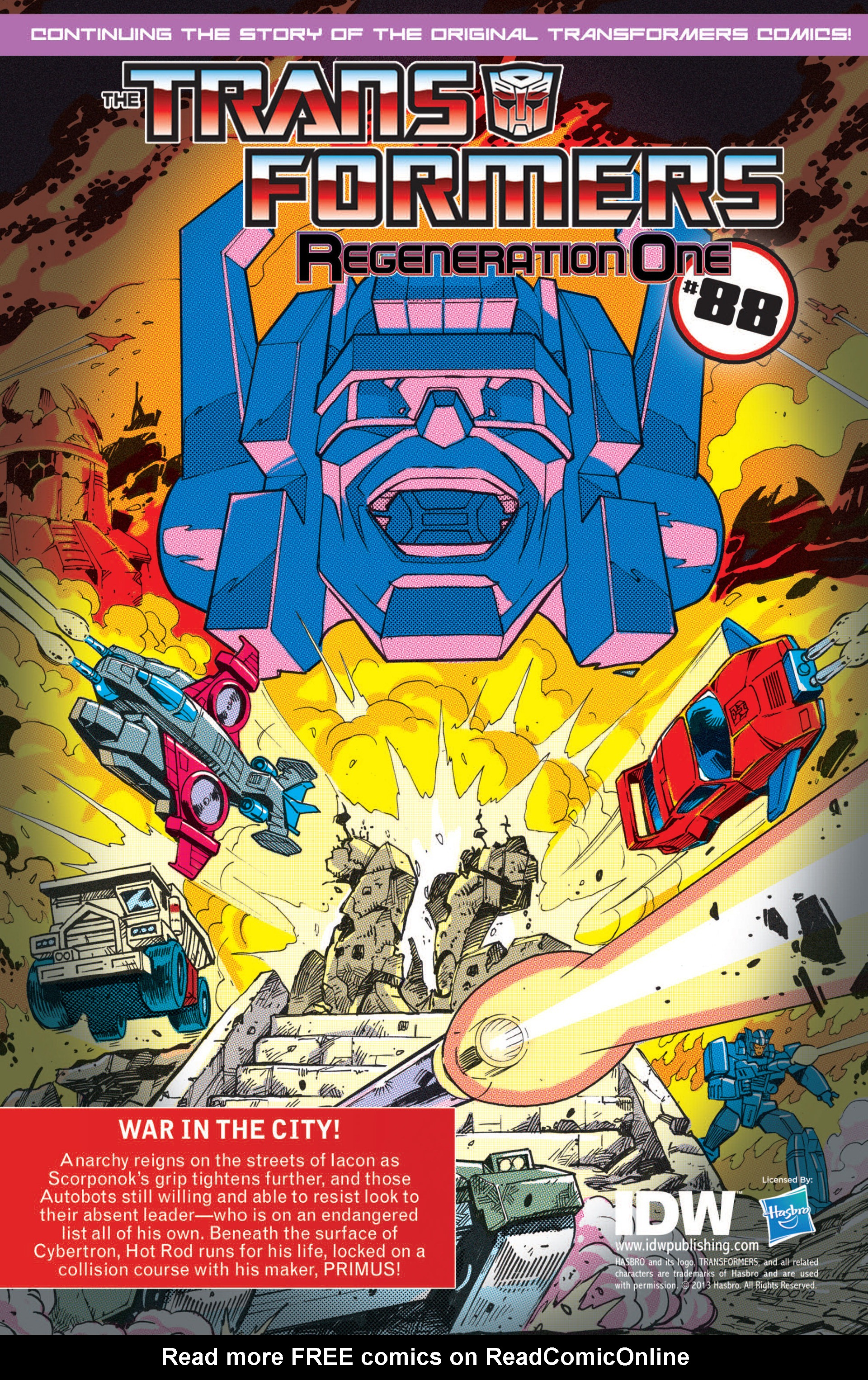 Read online Transformers: Robots In Disguise (2012) comic -  Issue #14 - 27